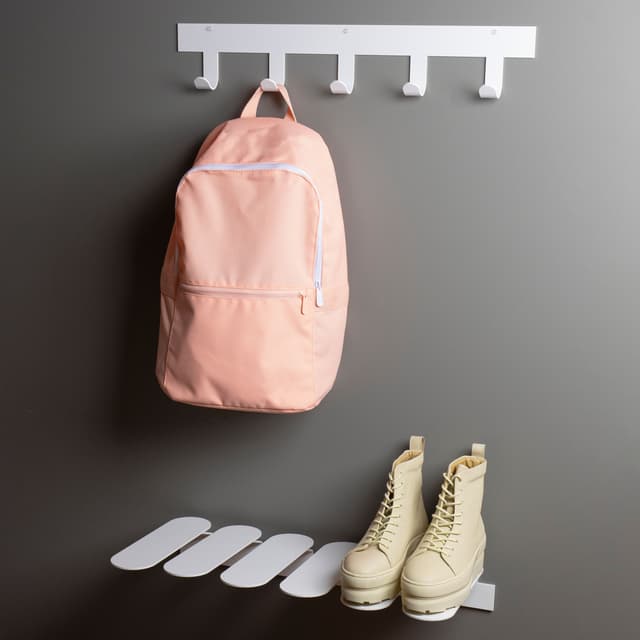 Only Hooks Coat Rack White