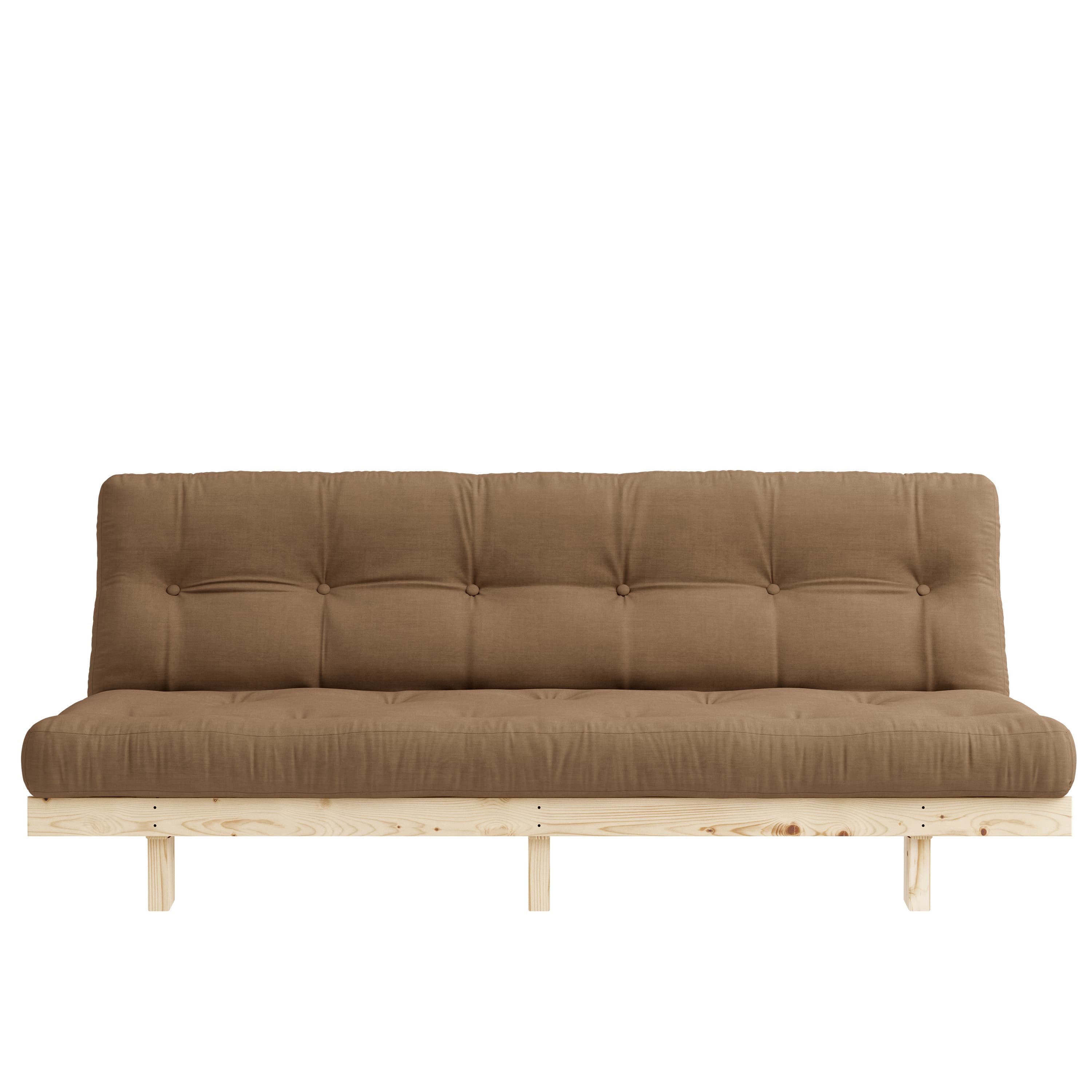 Lean Raw Sofa Bed Mocca 130x200