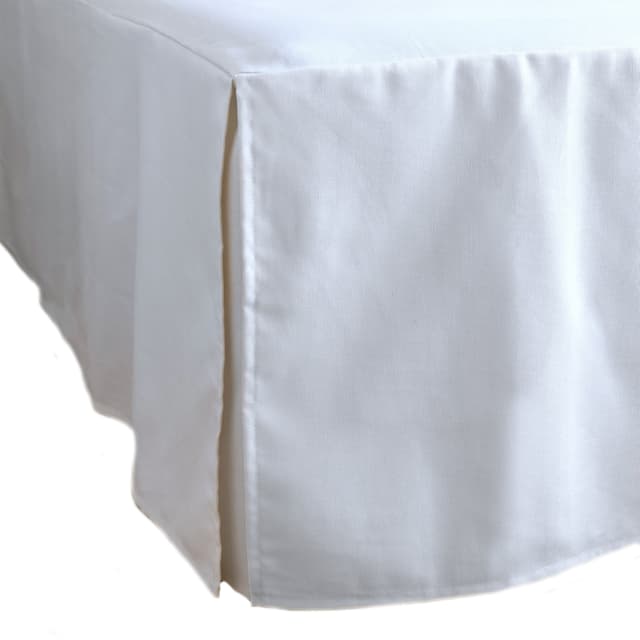 Napoli Bed Skirt White 90x220x42