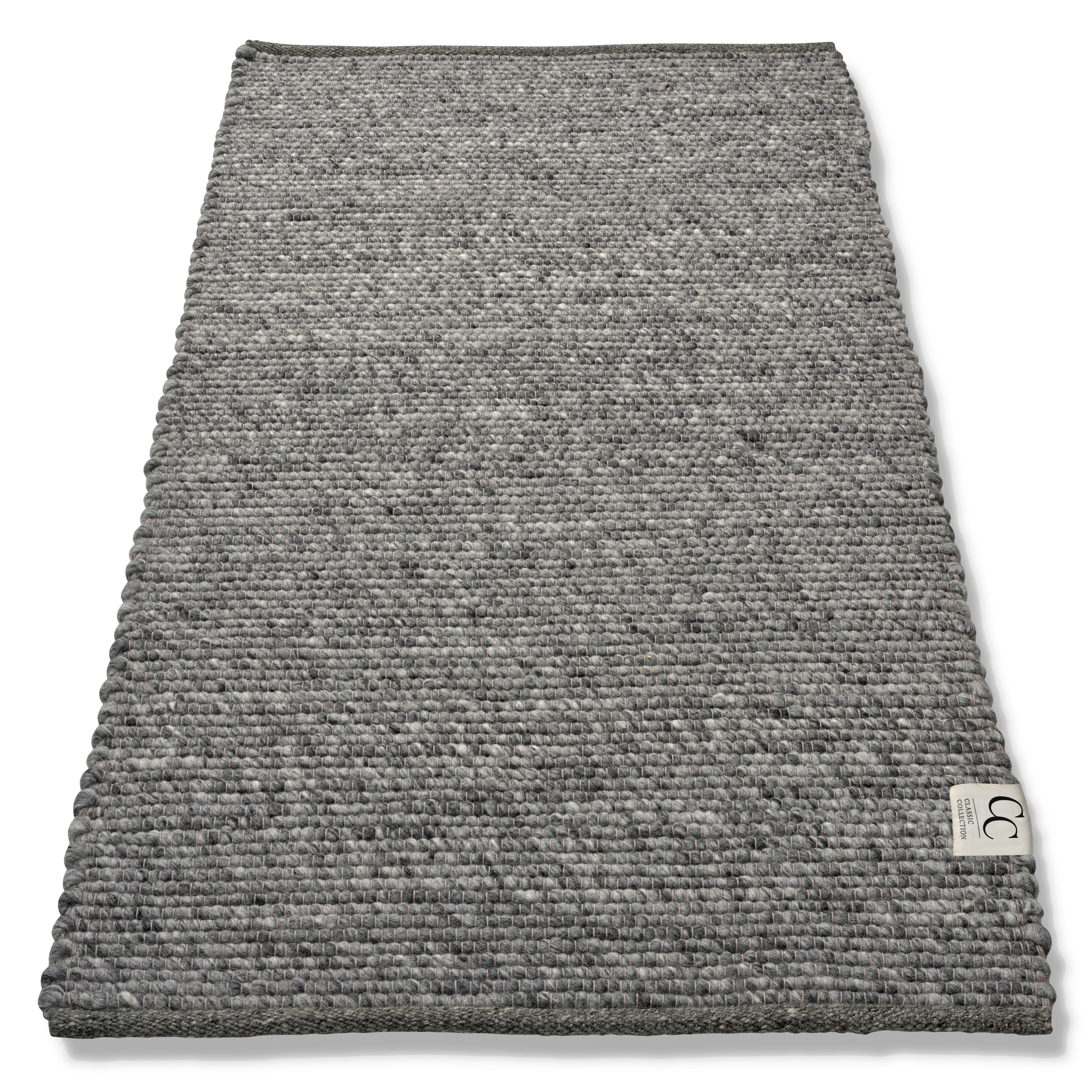 Merino Läufer Granit 80x150