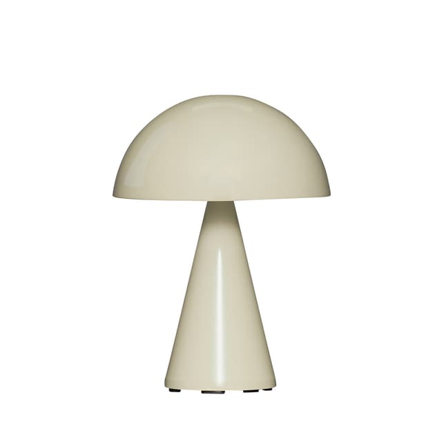 Mush Tragbare Tischlampe Sand 20 cm