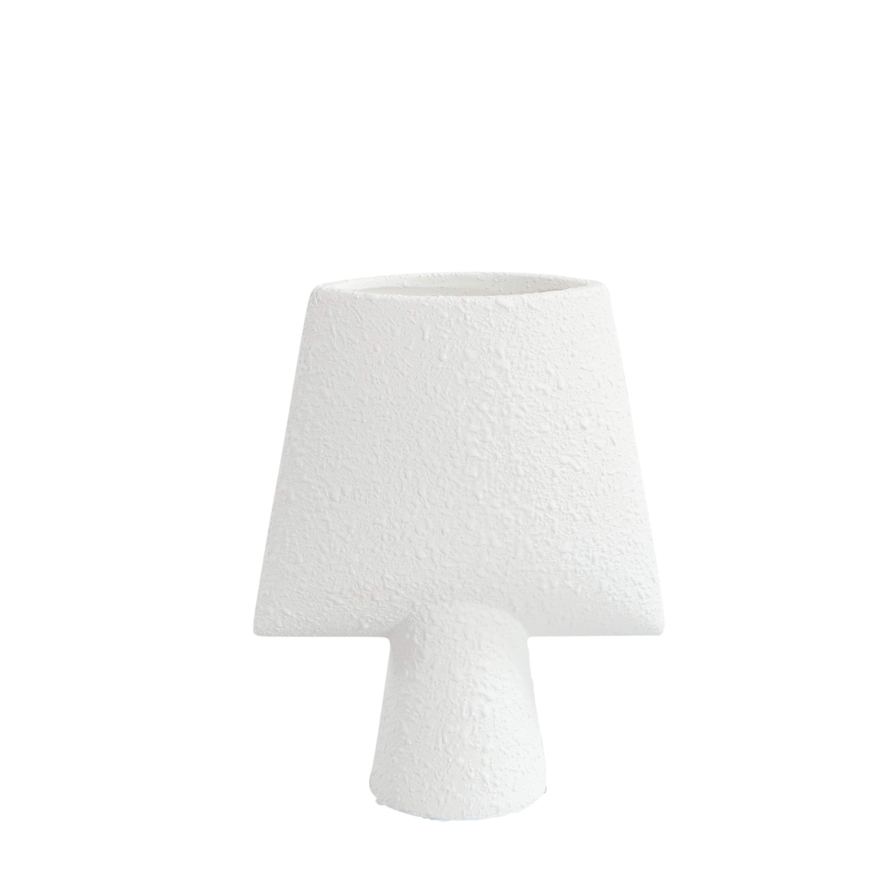 Sphere Vase Square Bubble White Mini