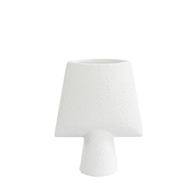 Sphere Vase Square Bubble White Mini