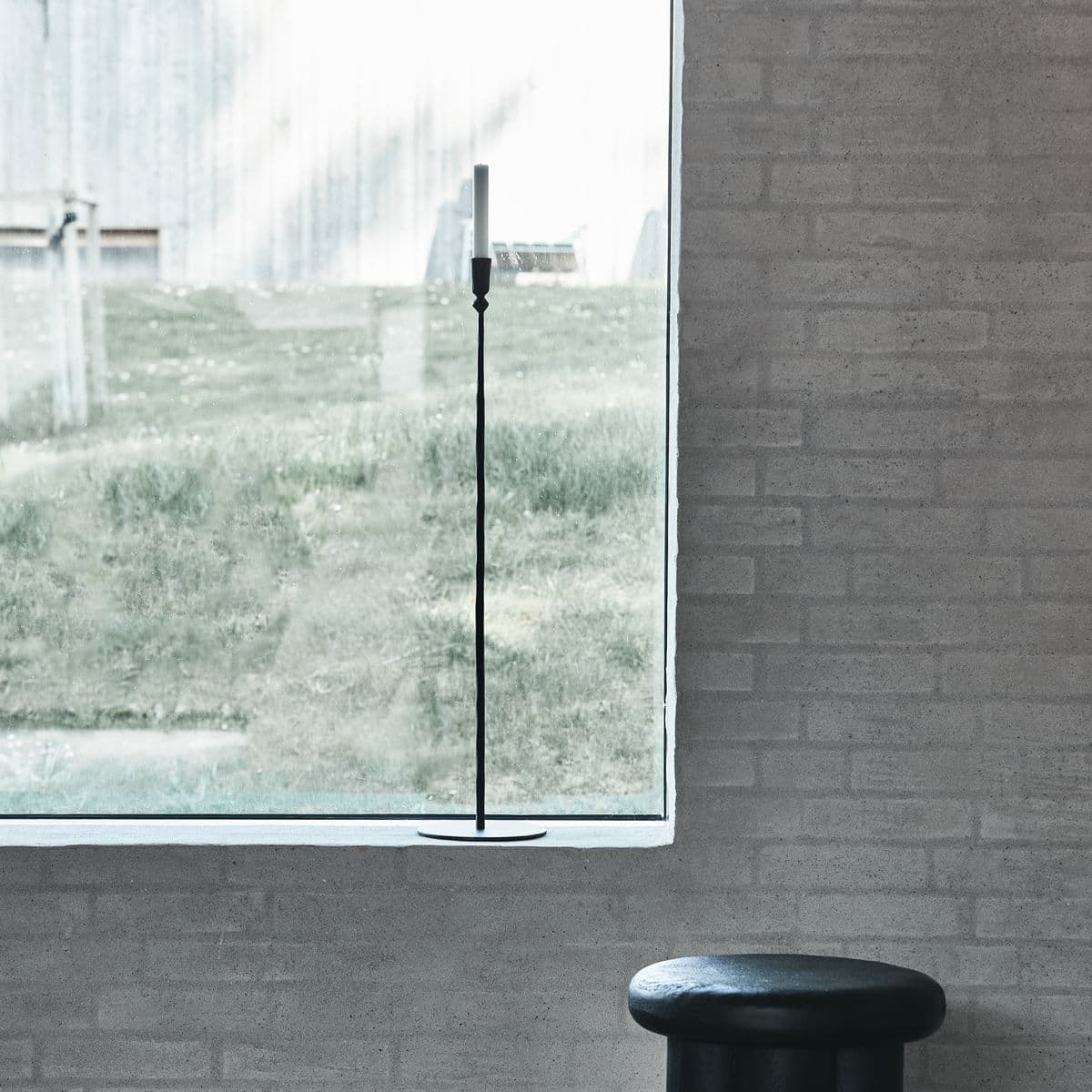 Trivo Kerzenhalter Schwarz 70 cm