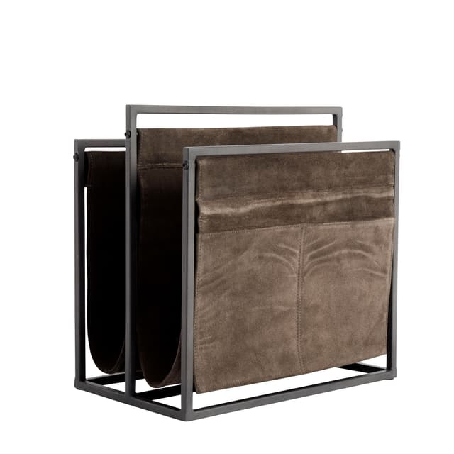 Bronx Zeitungsständer Black Iron 40x40