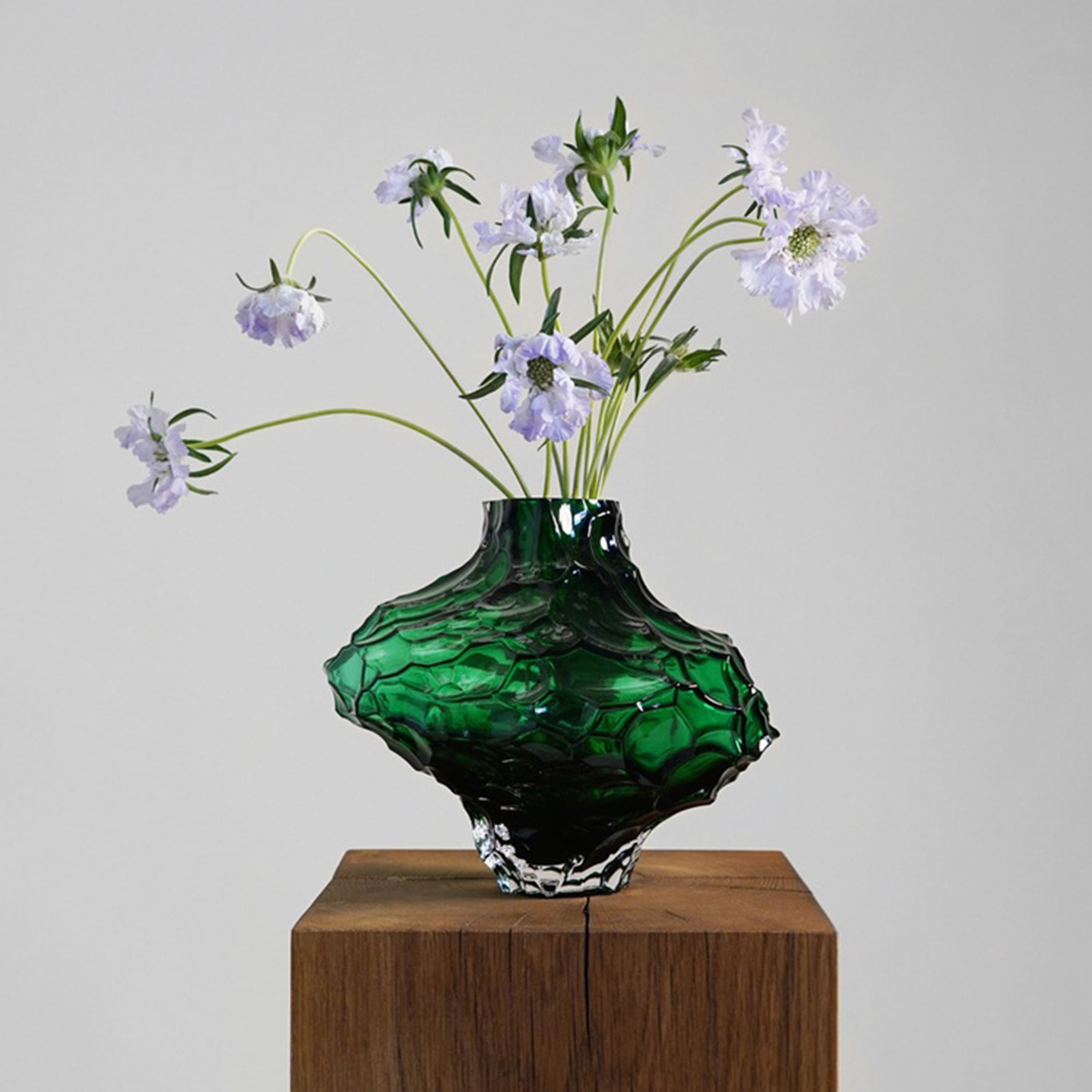 Canyon Vase Green Large