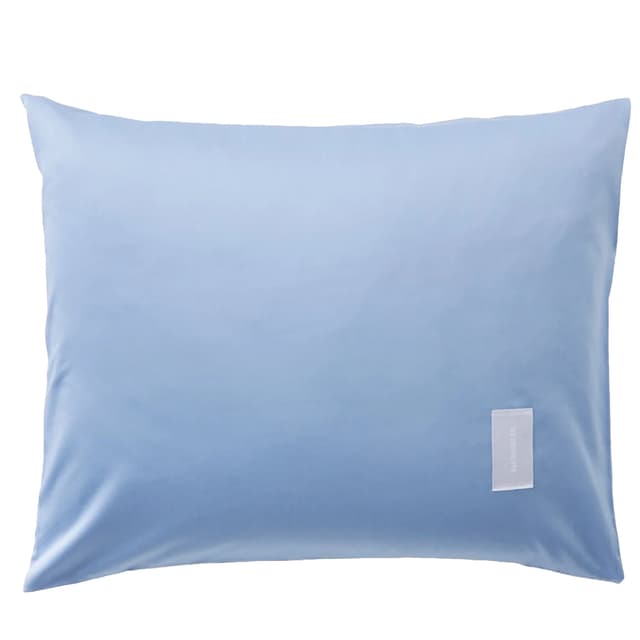 Pure Sateen Pillowcase Haze Blue 50x60