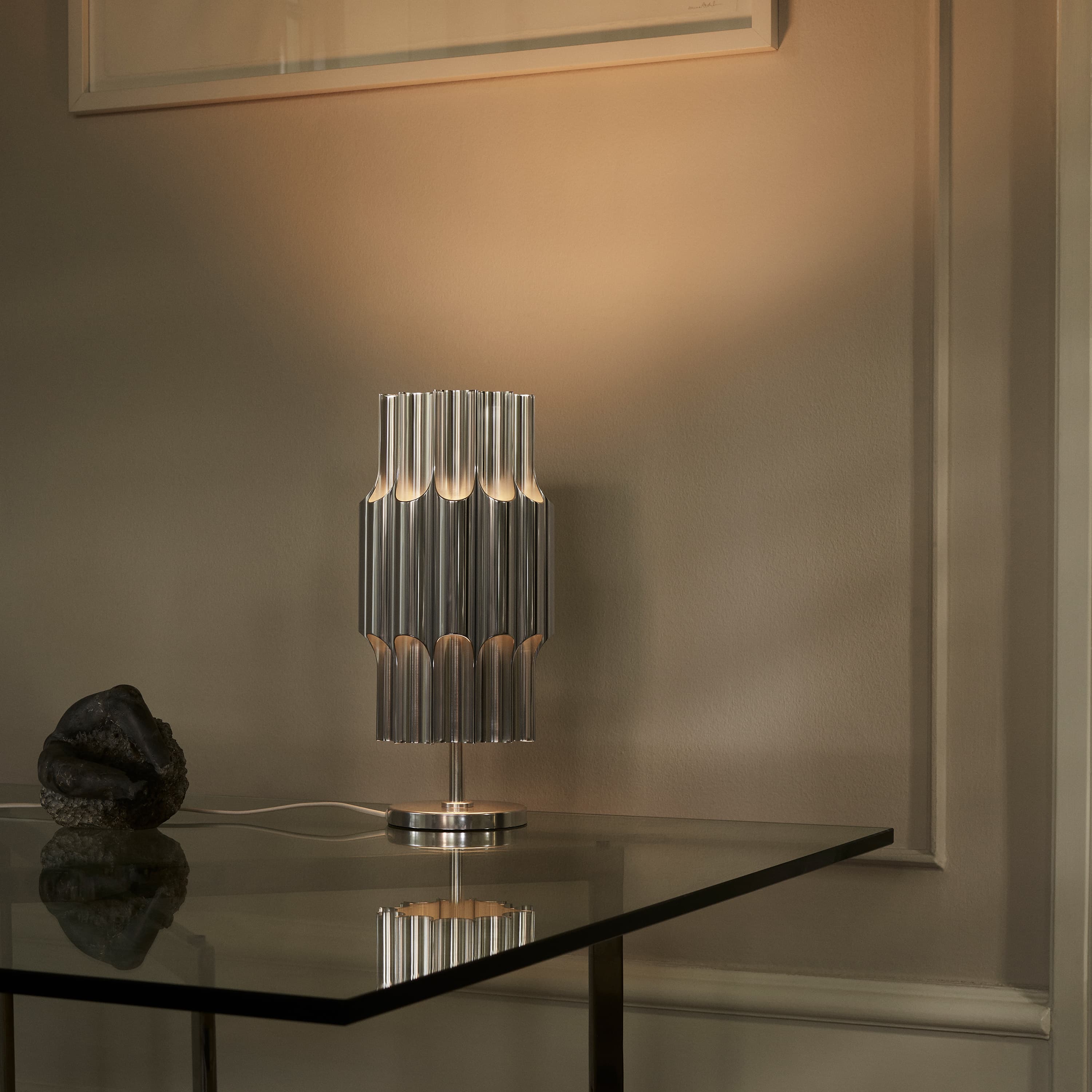 Pan Table Lamp Aluminium 25cm