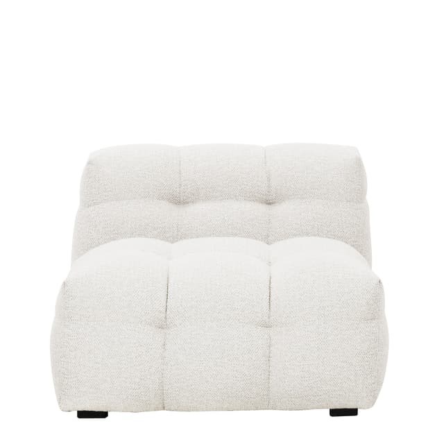 Billie Loungesessel Ivory Bouclé 89cm