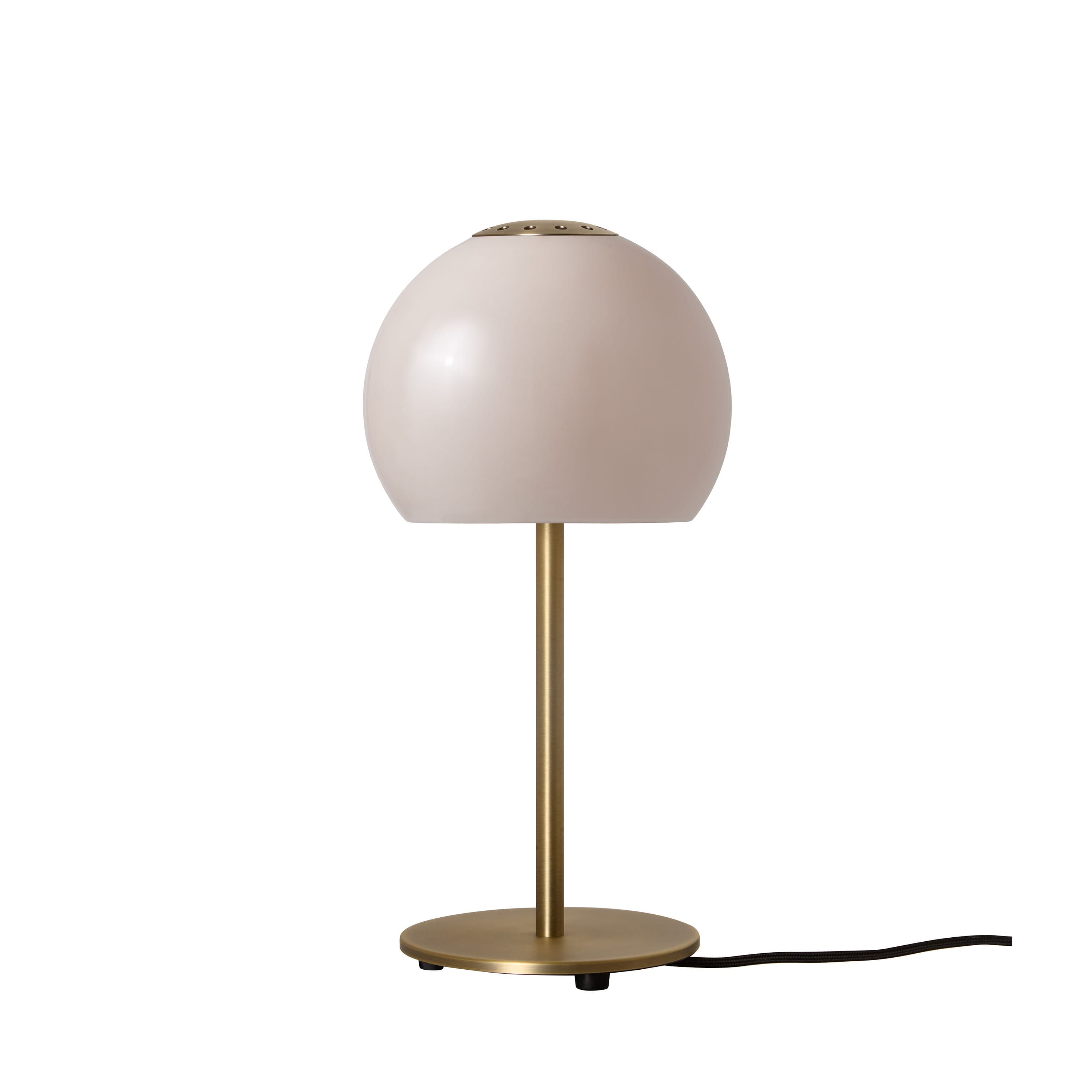 Ball Glass Table Lamp Sand Grey Ø18