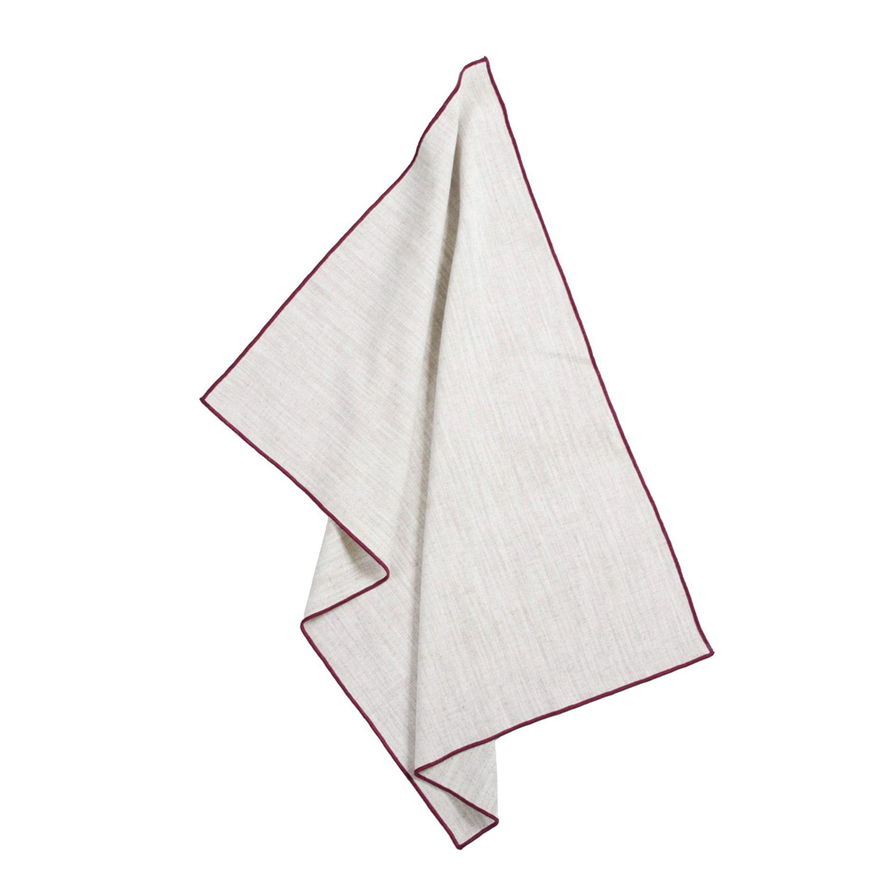 Sabina Kitchen Towel Burgundy 50x70