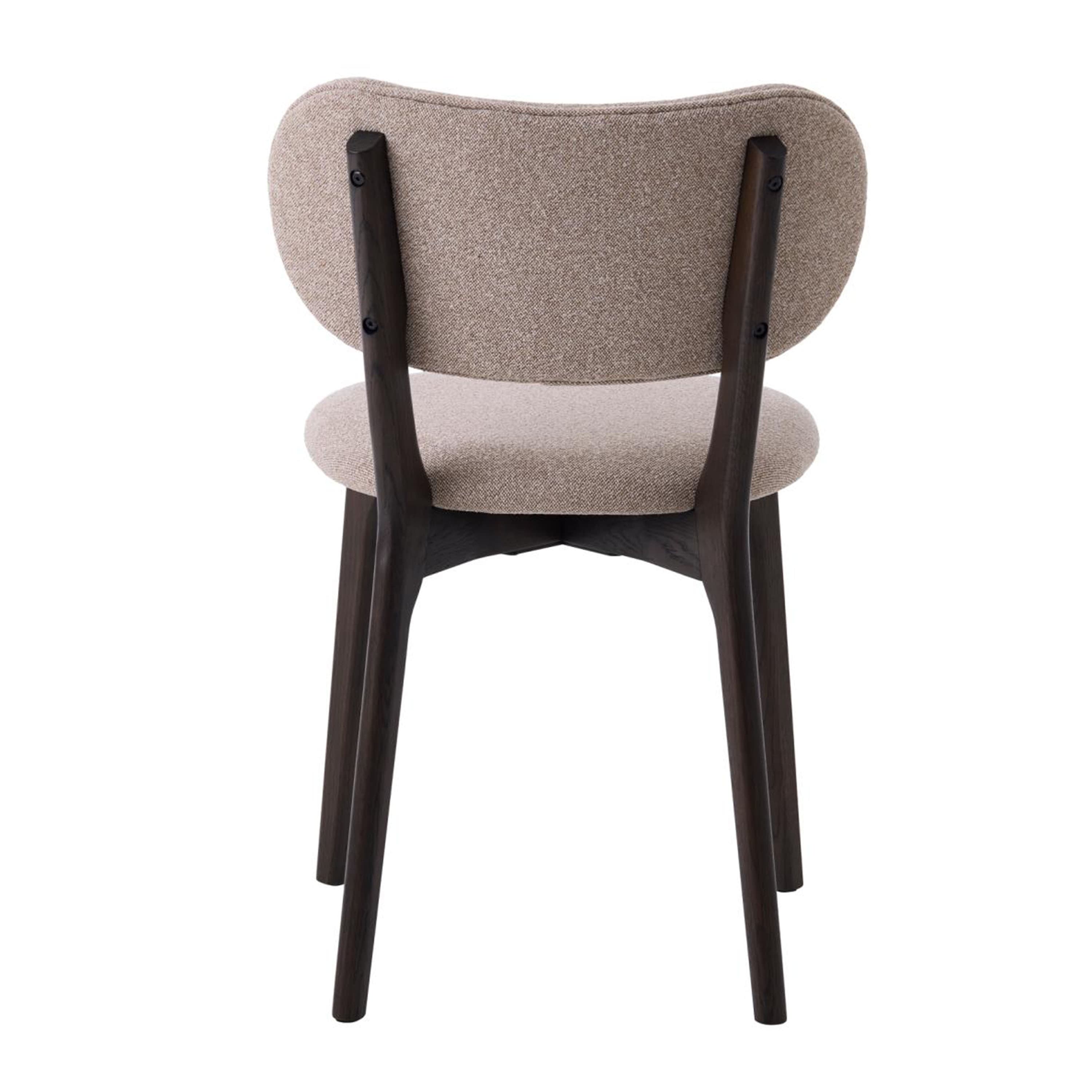 Frances Dining Chair Dark Espresso/Sand