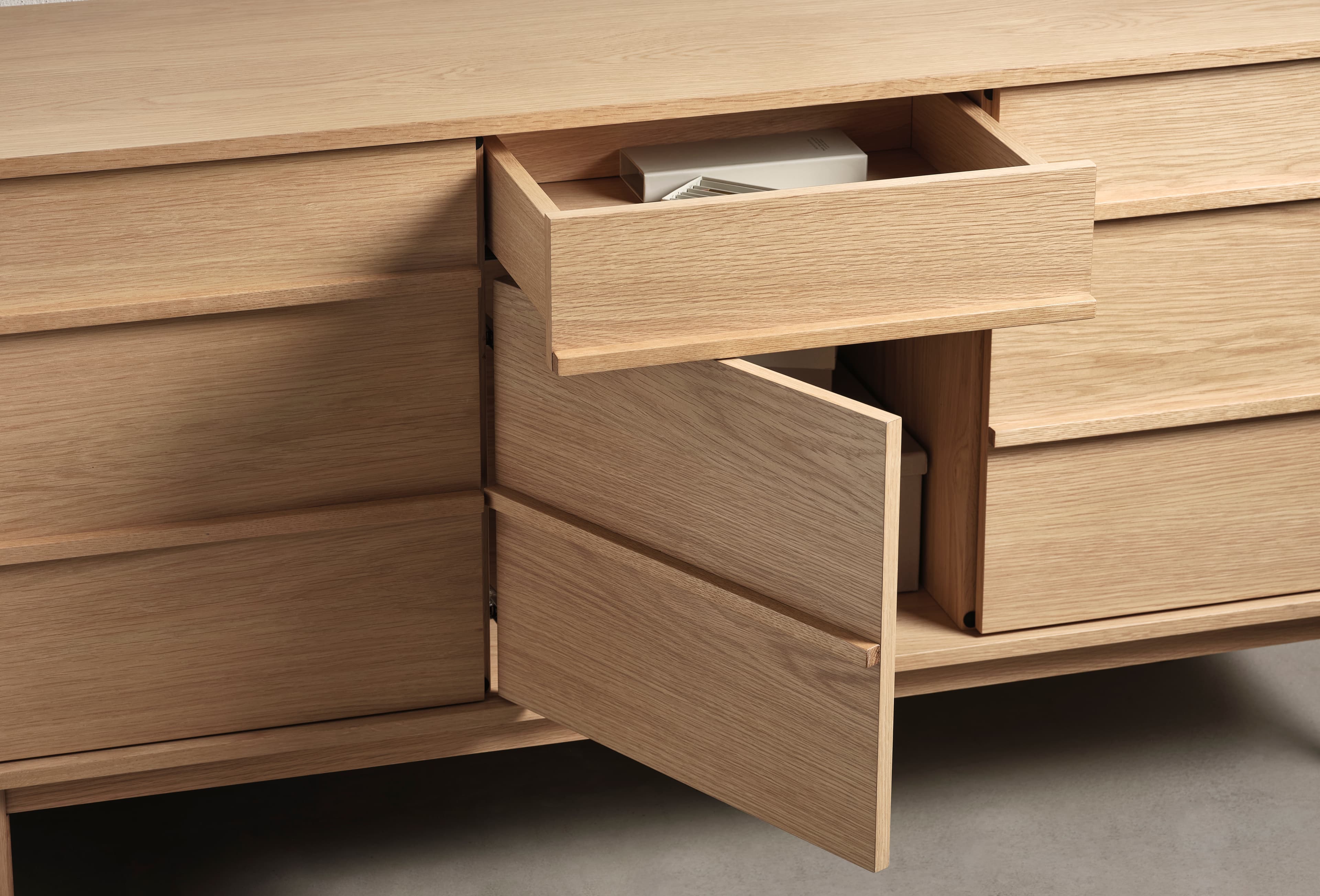 Andrea Sideboard Natural Oak 140cm