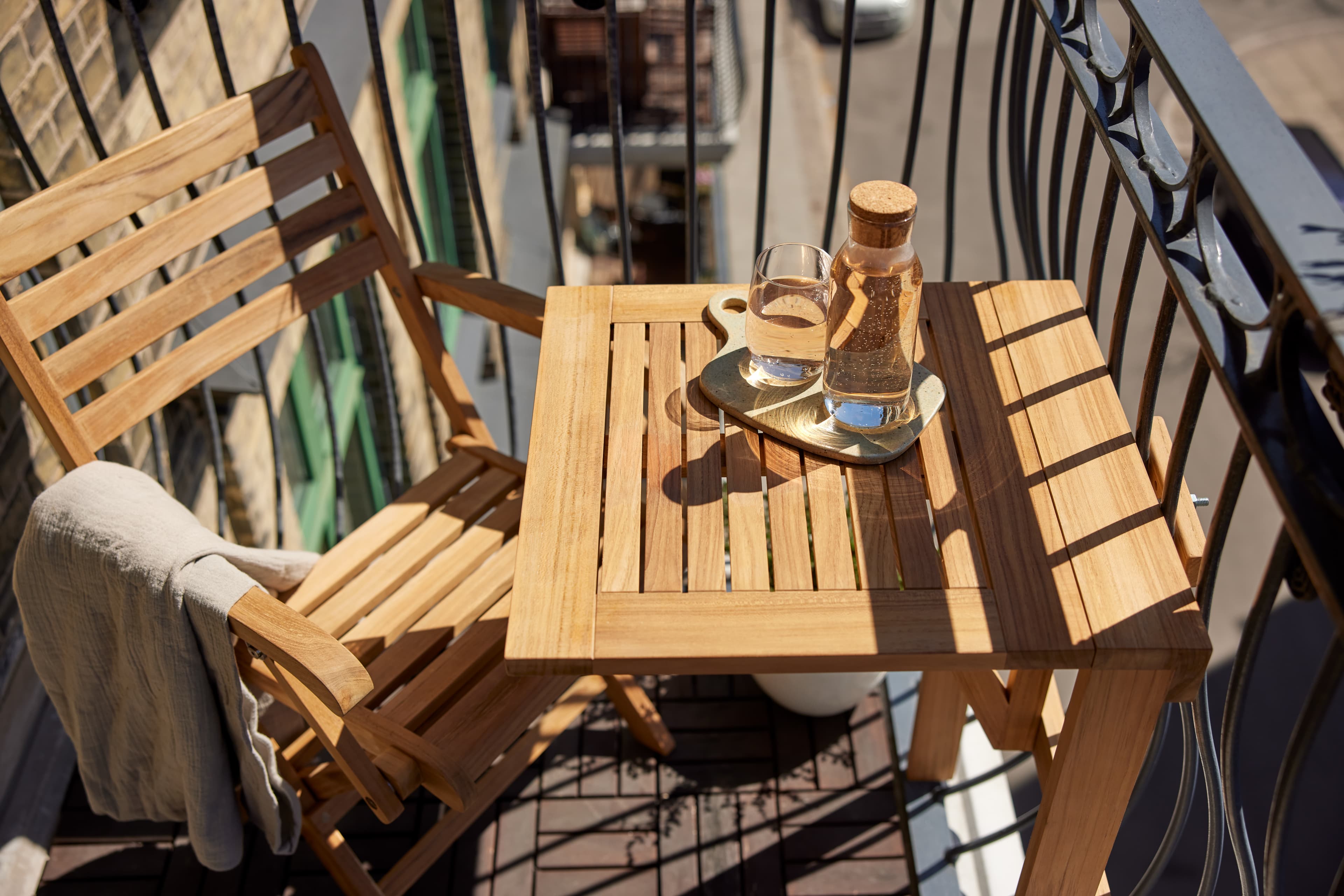 York Folding Chair Teak
