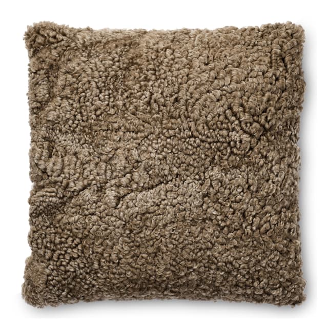 Alice Cushion Sheepskin Desert 50x50