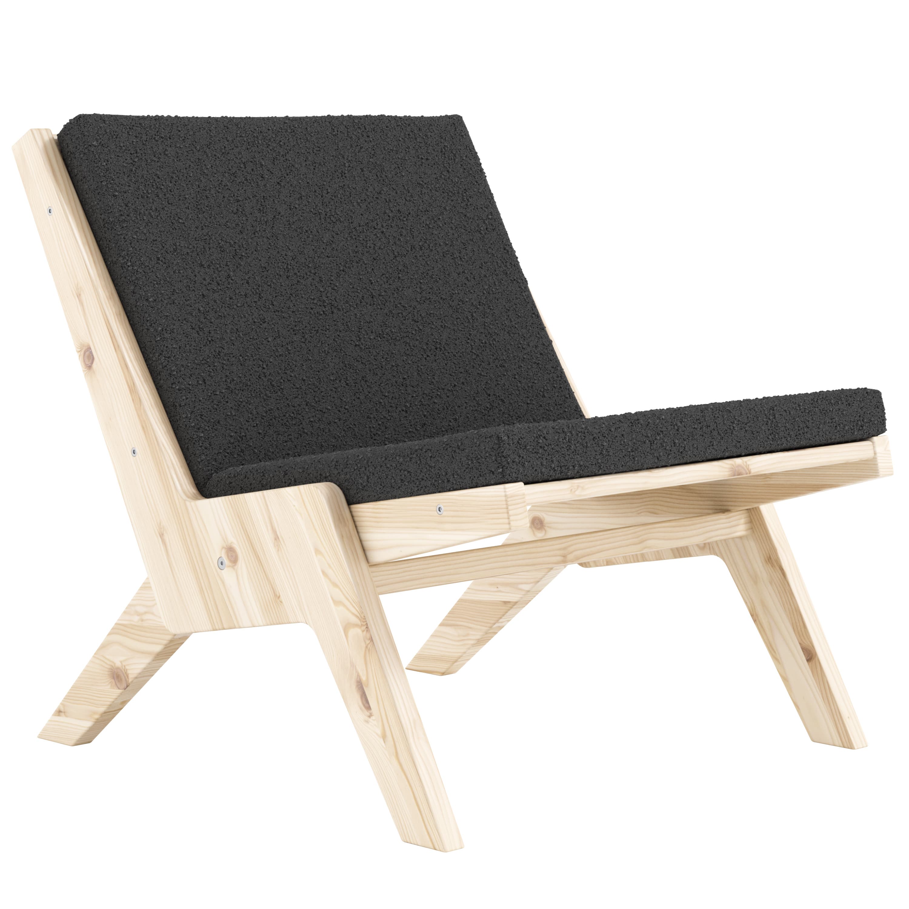 Sway Sessel Natur/Midnight Grey