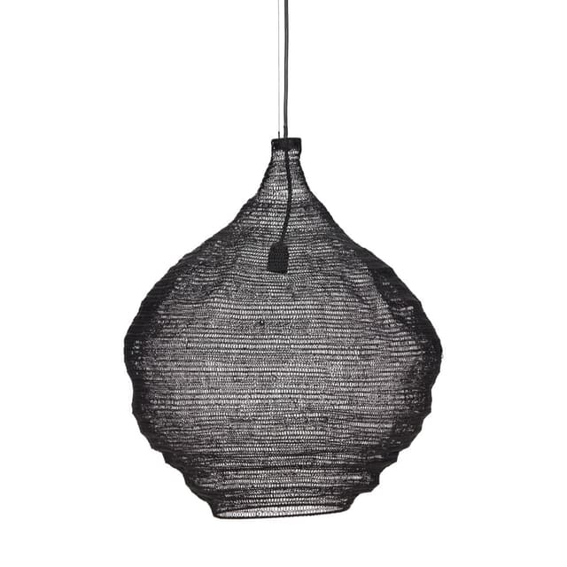 Mesh Lampe Schwarz Ø60