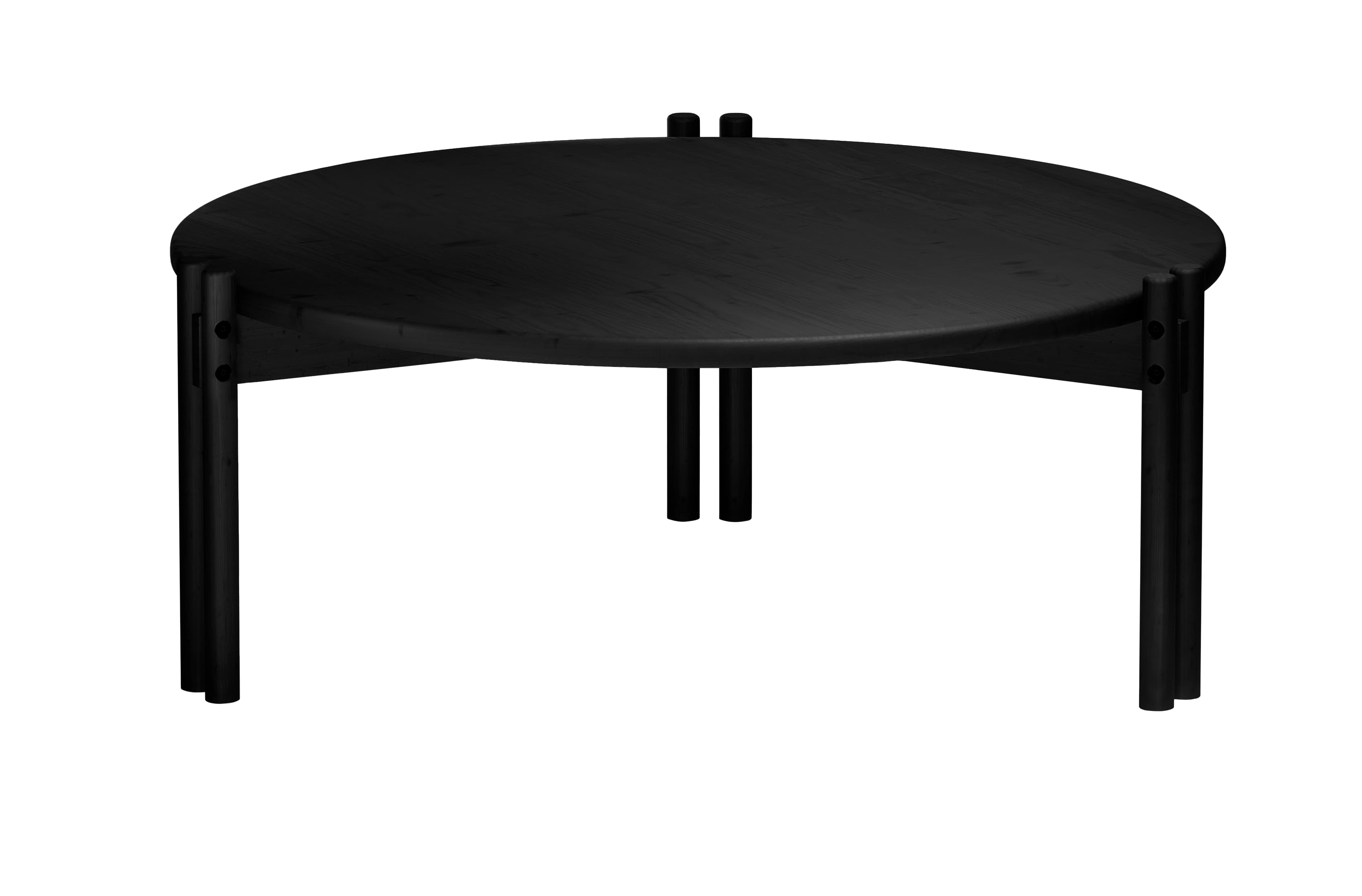 Sticks Couchtisch Black Night Low
