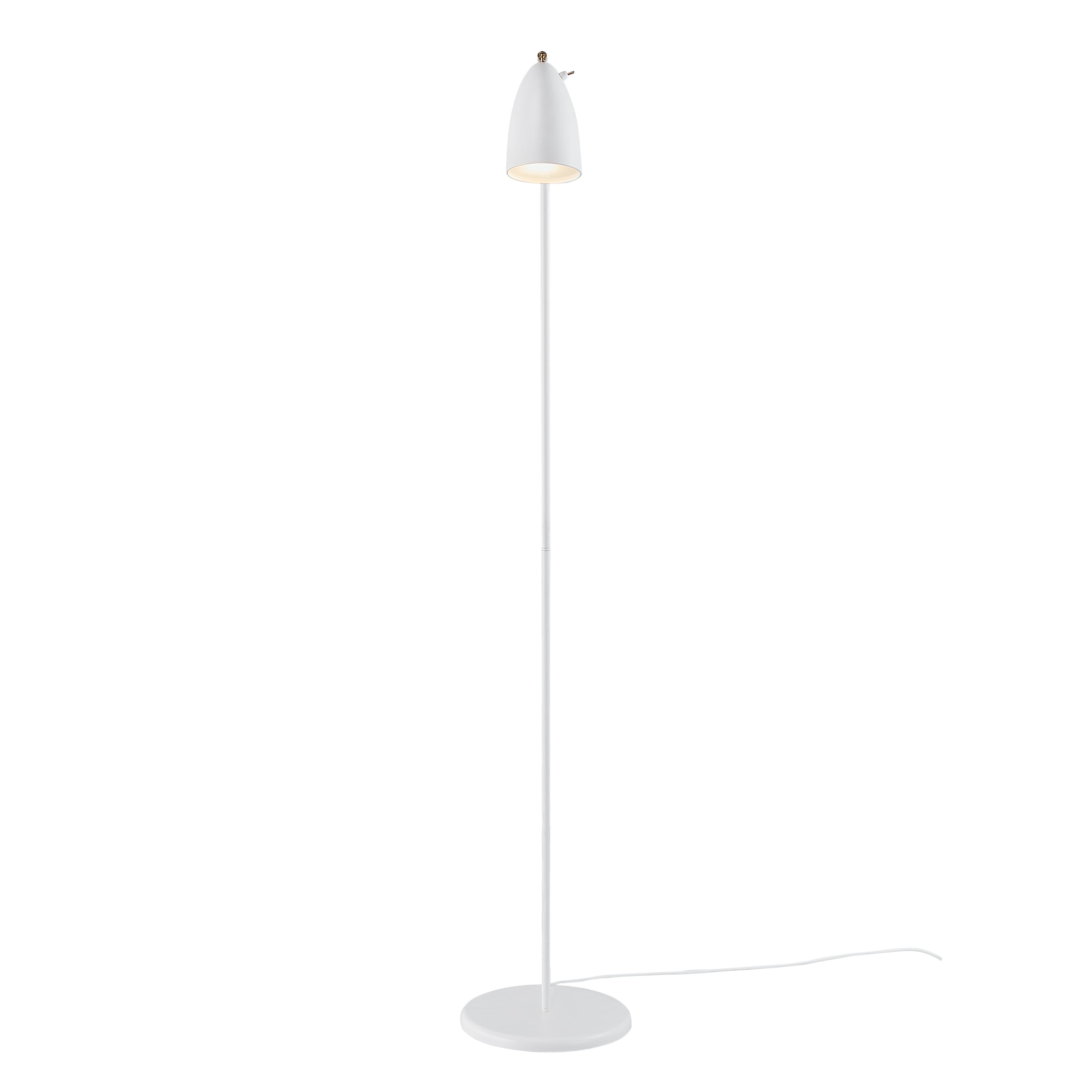 Nexus 2 Stehlampe Weiß/Telegrau