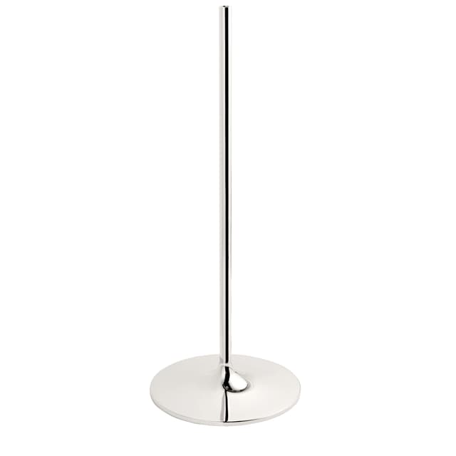 STOFF Nagel BodenKerzenständer Chrom