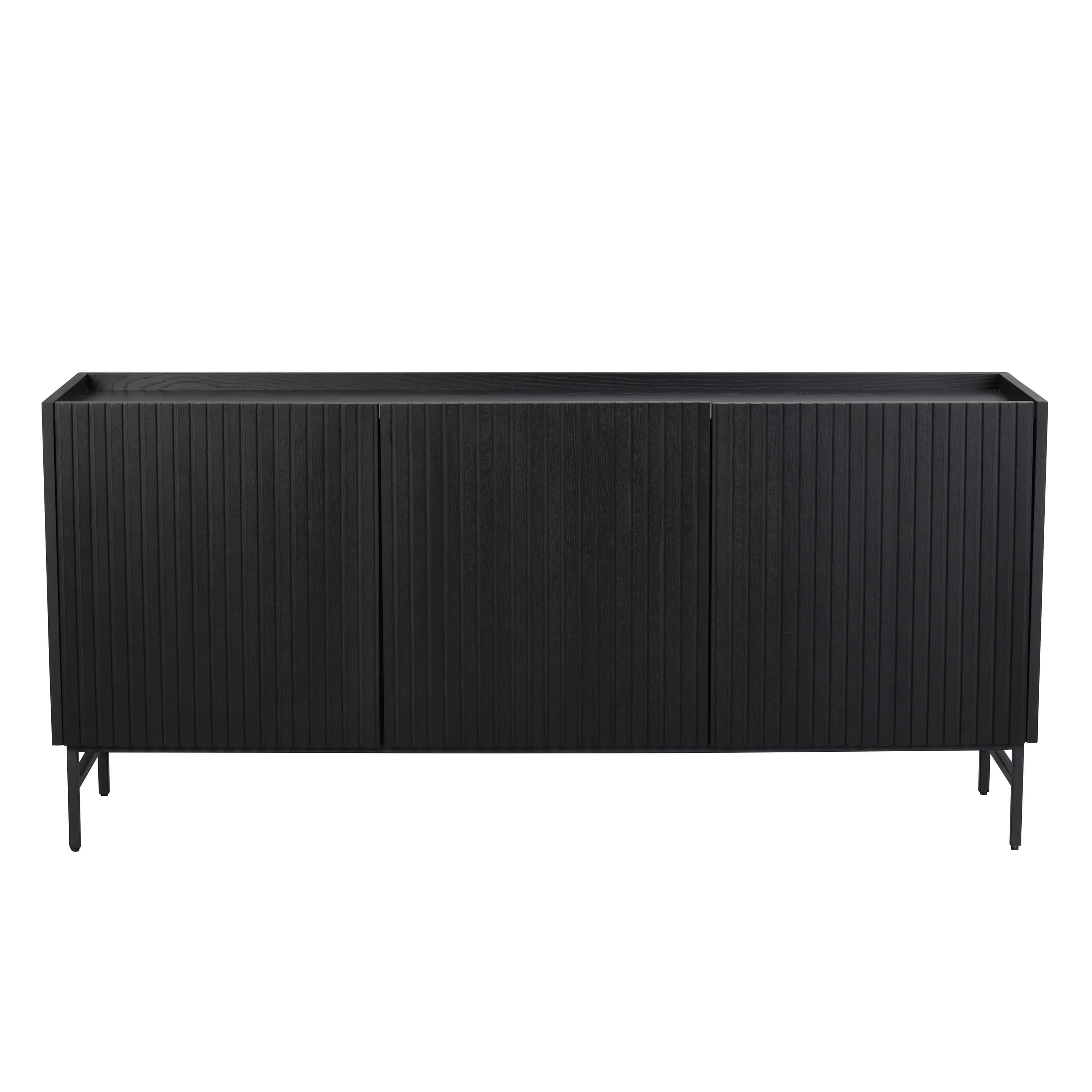 Halifax Sideboard Schwarz 160cm