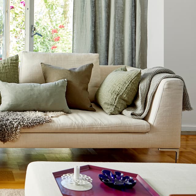 Hannelin Pillow Cover Linen Herbary 50x50