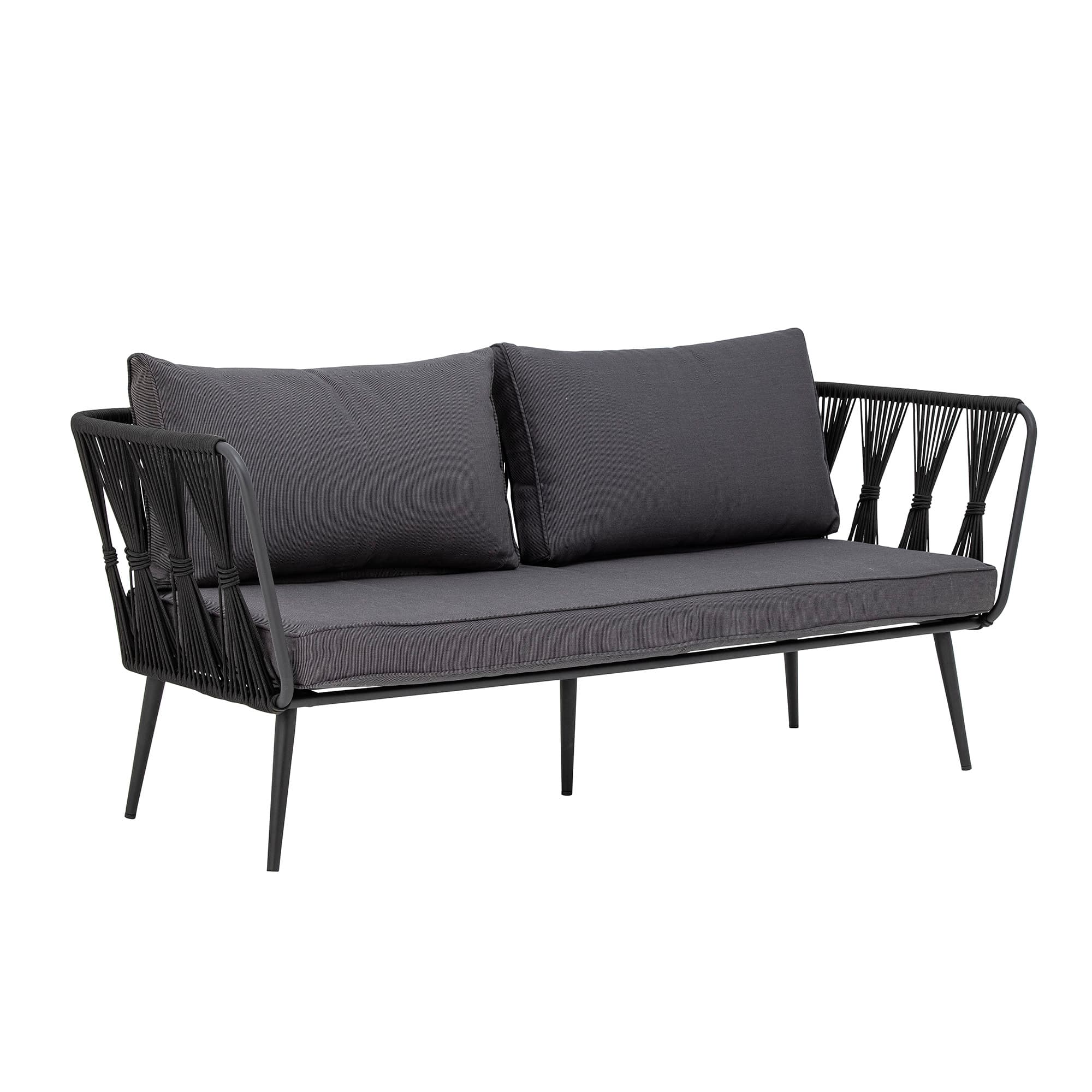 Pavone Sofa Black 174cm