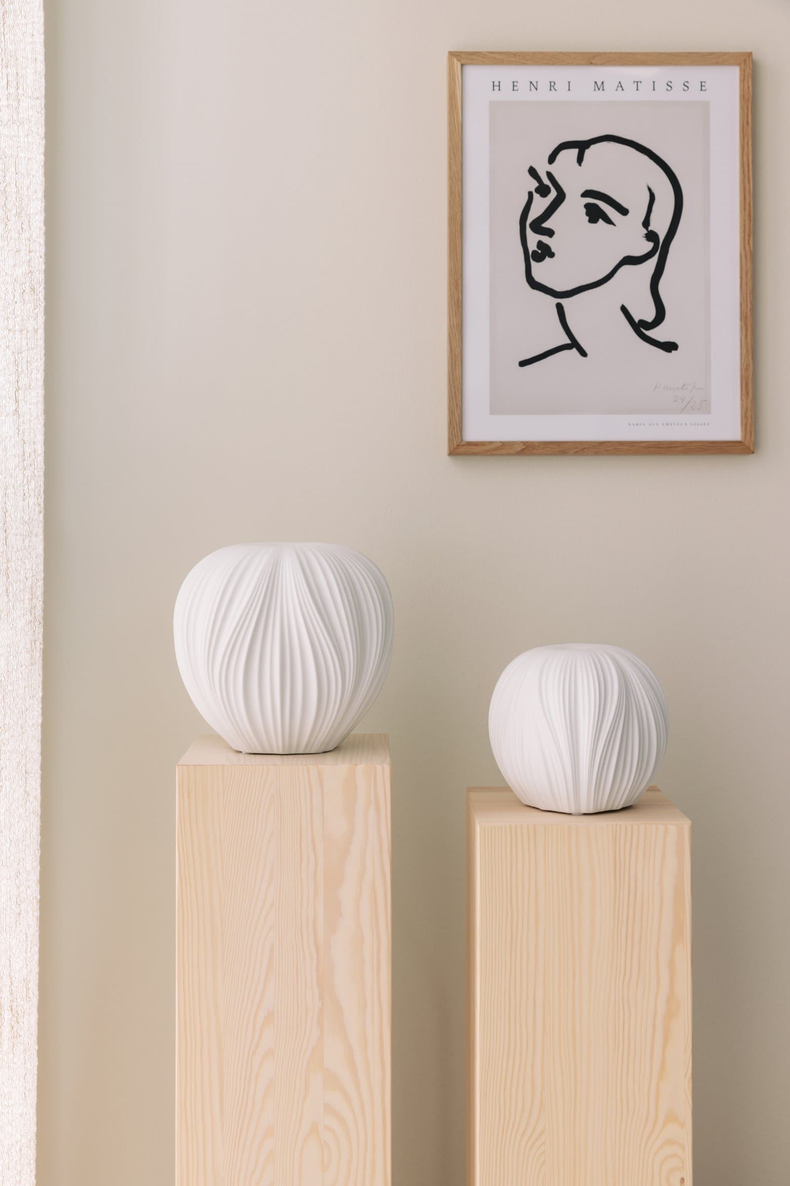 Milo Table Lamp White 21cm