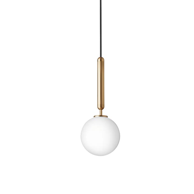 Miira 1 ceiling lamp Brass/Opal