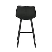 Auburn Barhocker Kunstleder Schwarz