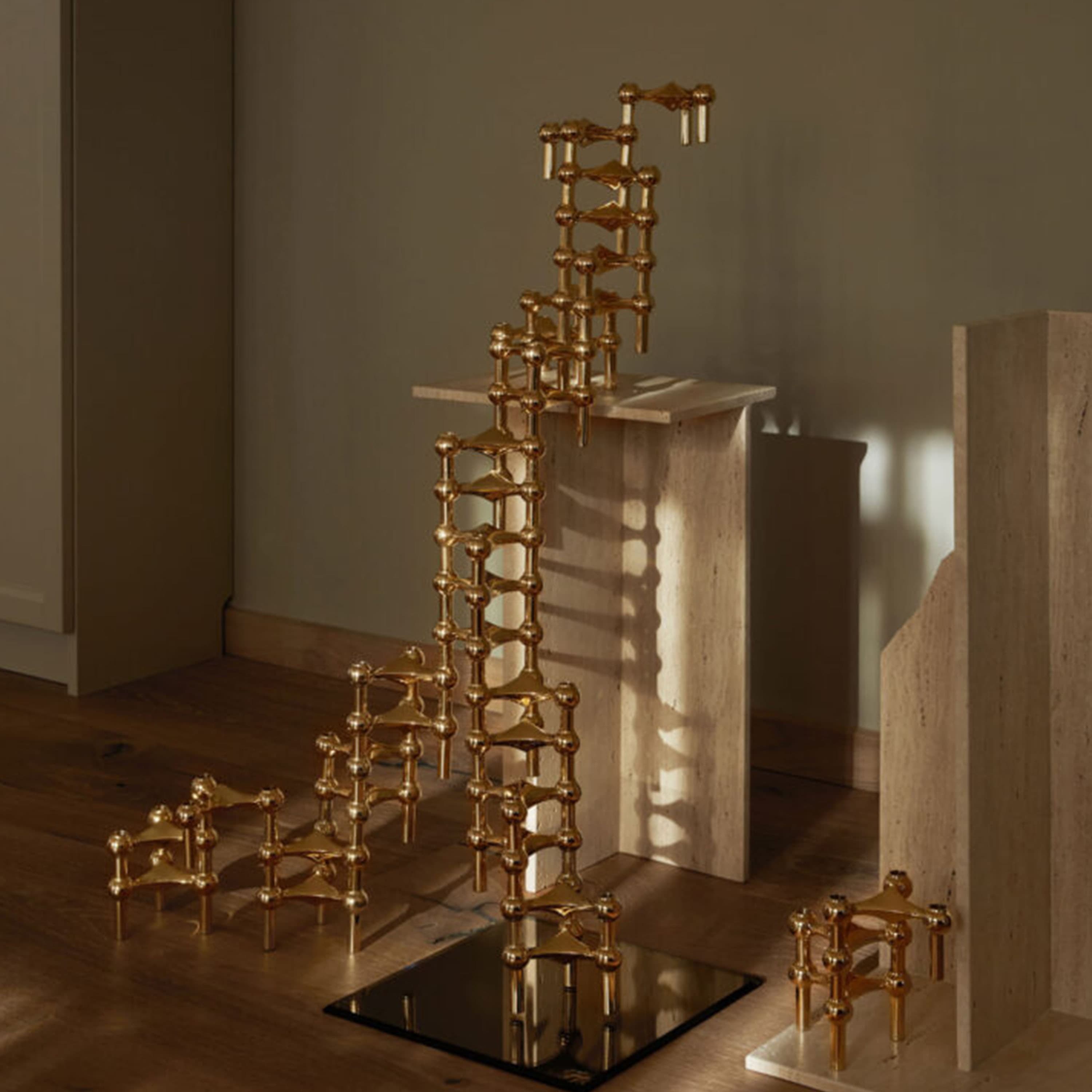 STOFF Nagel Leuchter Solid Brass