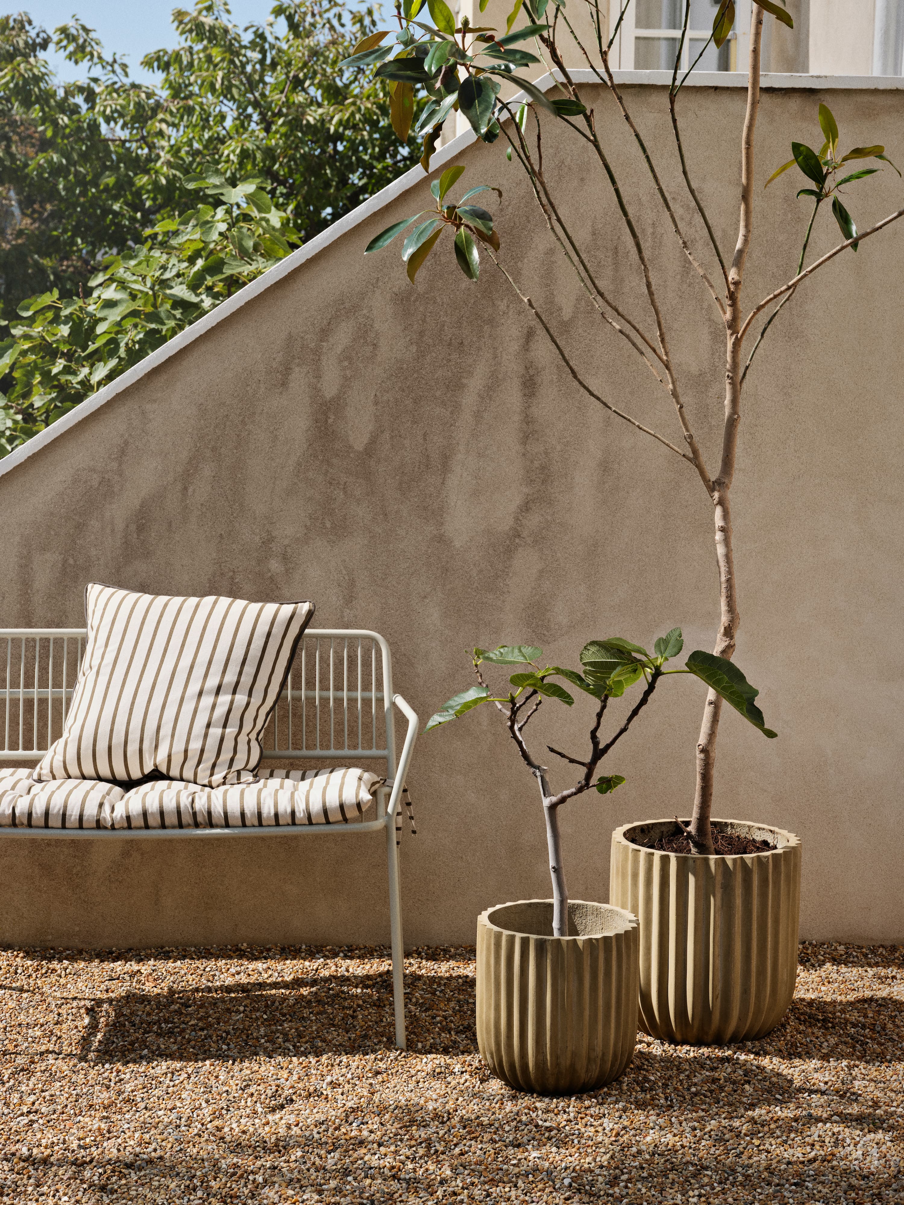 Franca Kissenbezug Beige Grau 50x50