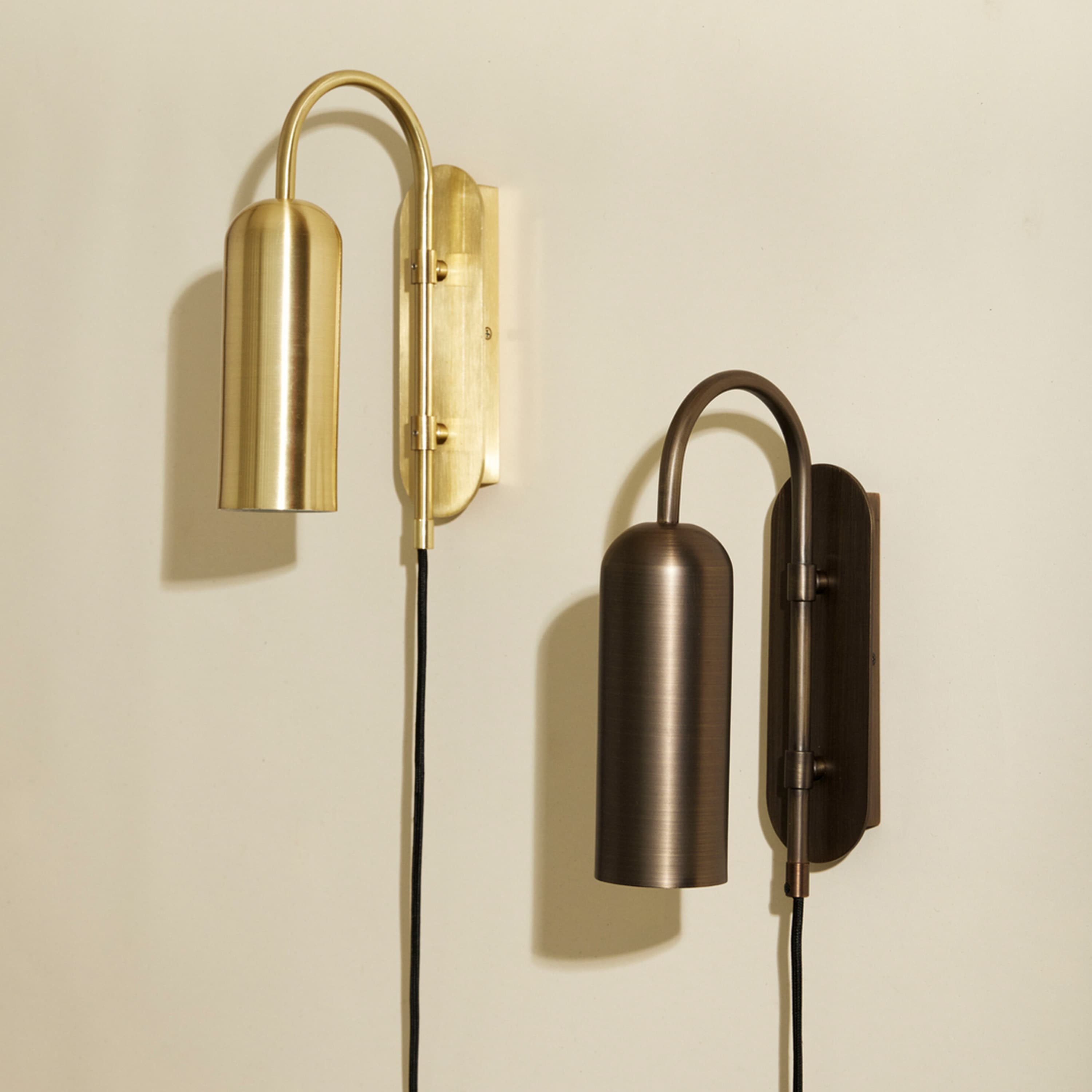 Zenith Wandleuchte Burnished brass 29cm