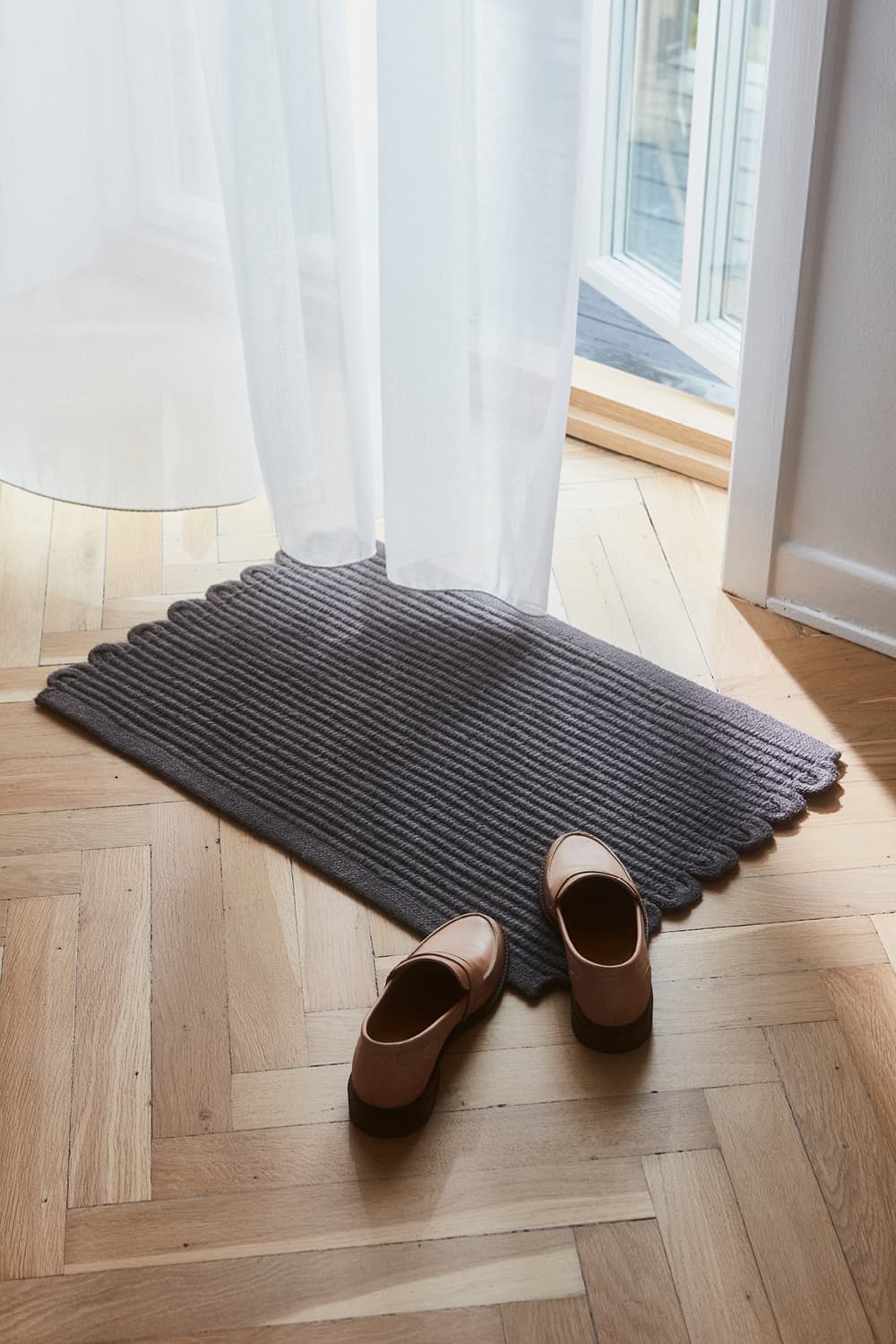 Redono Doormat Dark Grey 50x70 cm