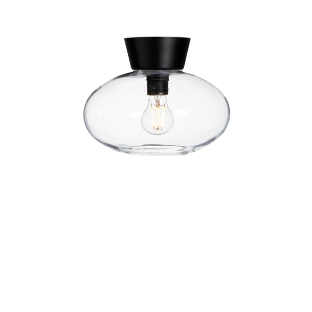 Bullo Ceiling Light Clear/Black