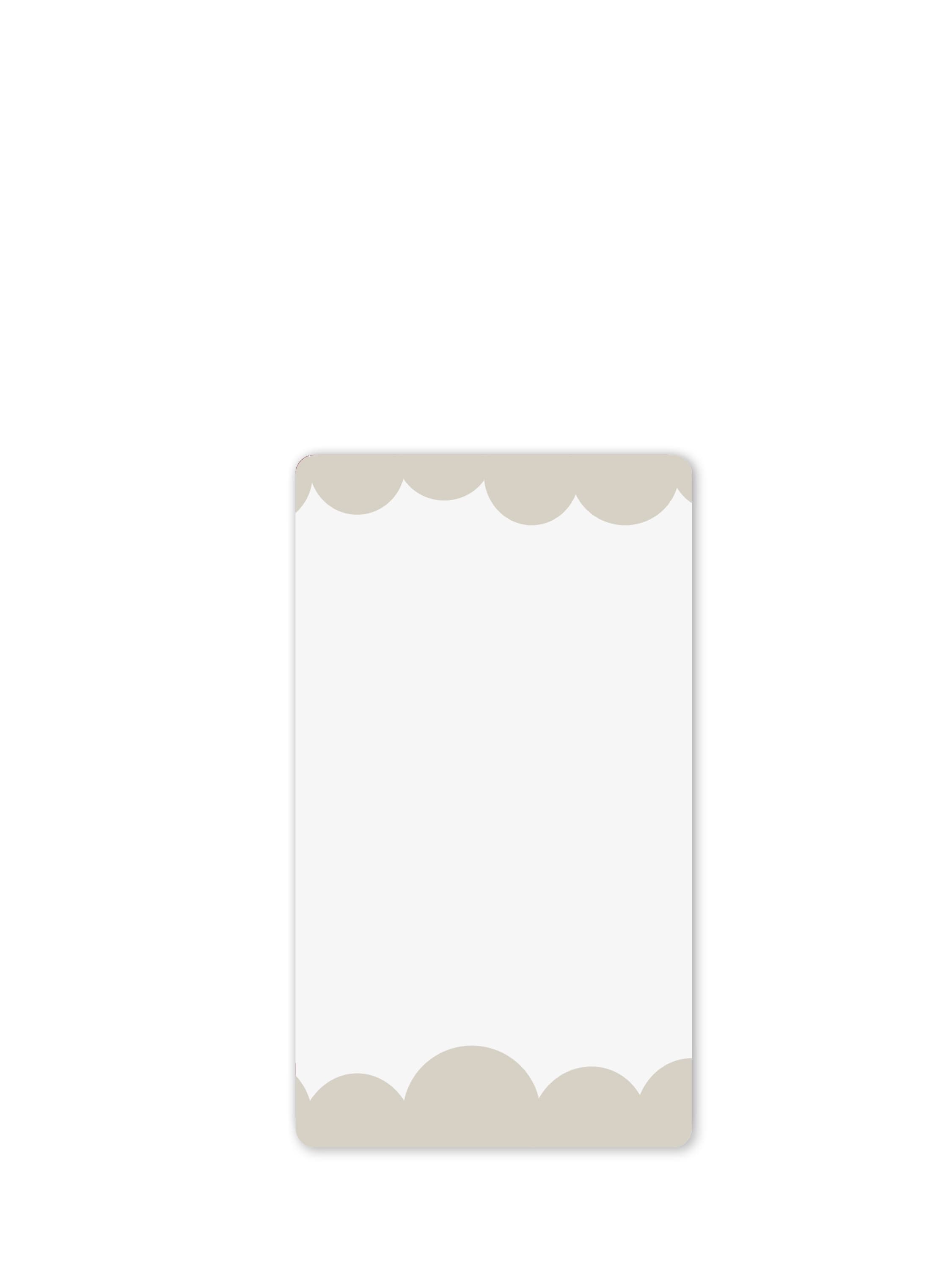 Bubbly Mirror Beige S