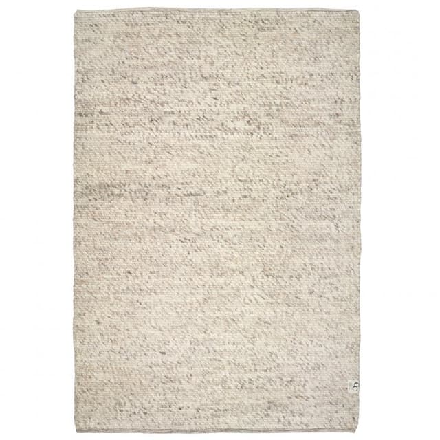 Merino Wollteppich Naturbeige 200x300