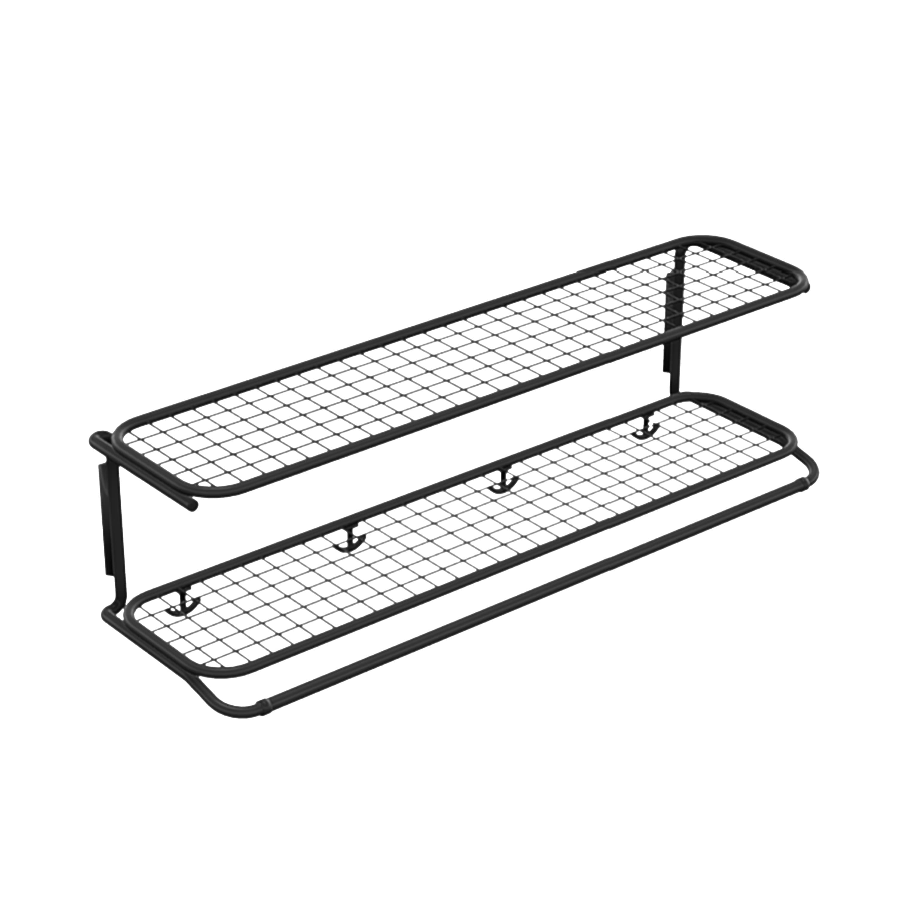 Classic Hutablage Schwarz 100cm