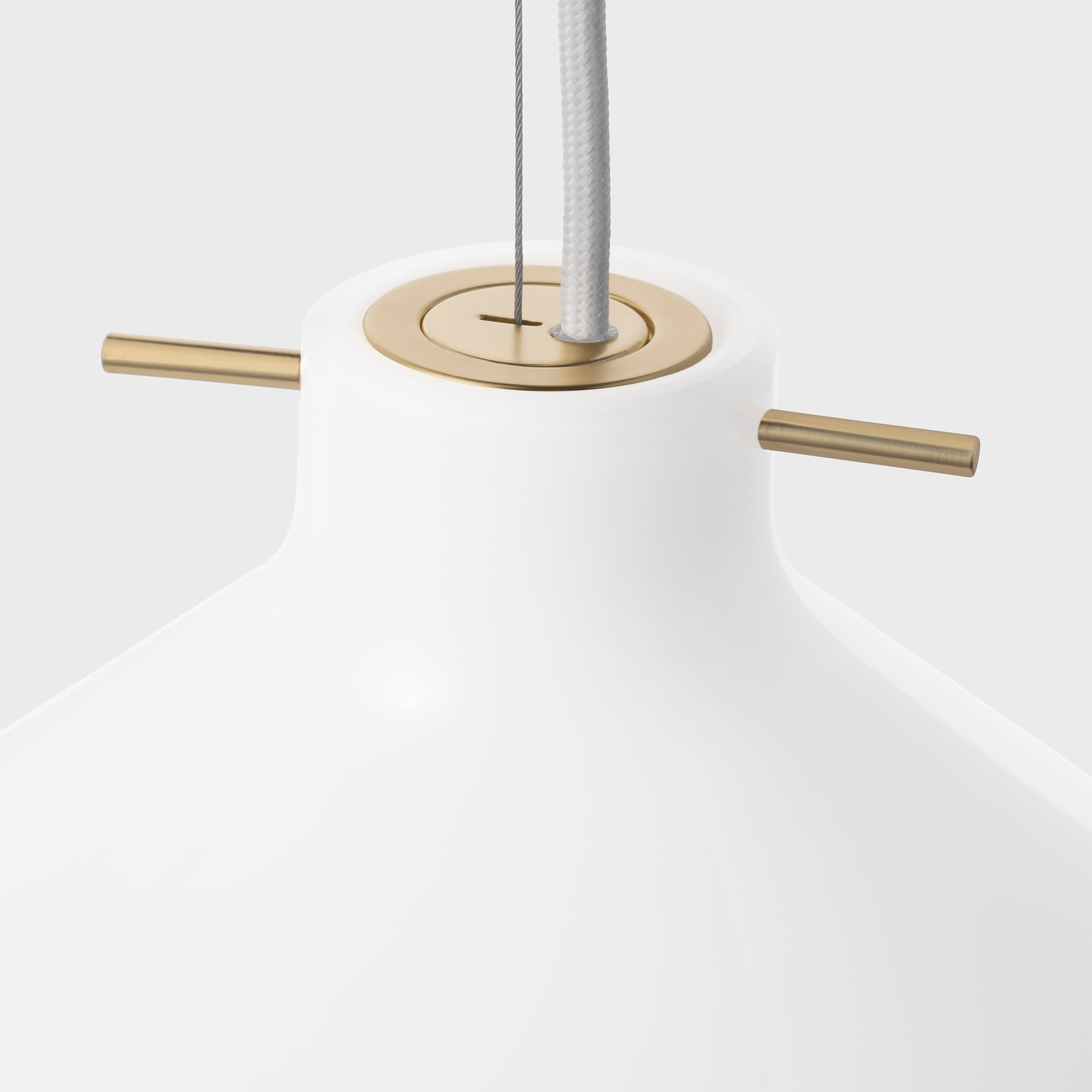 Repose Pendelleuchte Messing 17cm