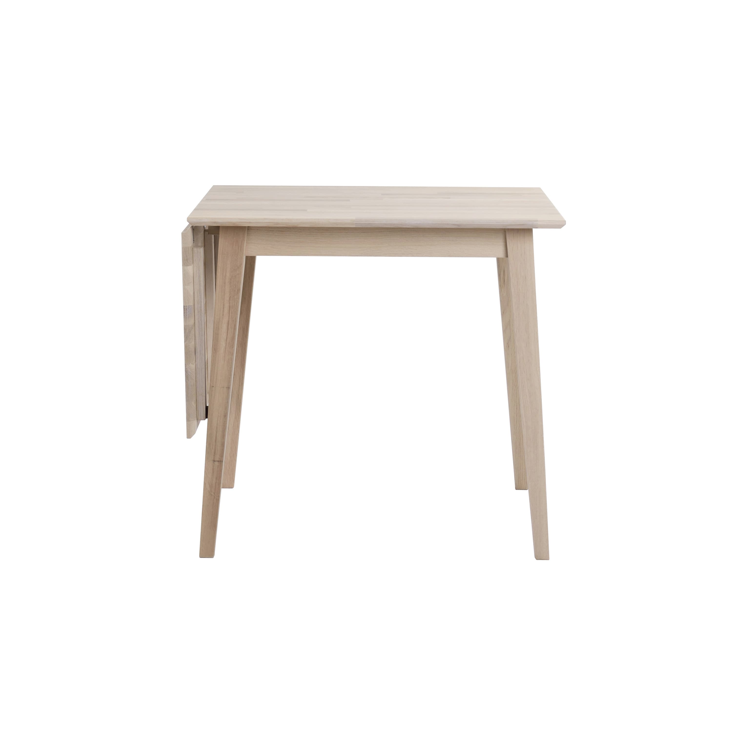 Filippa Klappbarer Tisch Weiß pigmentiert 80cm