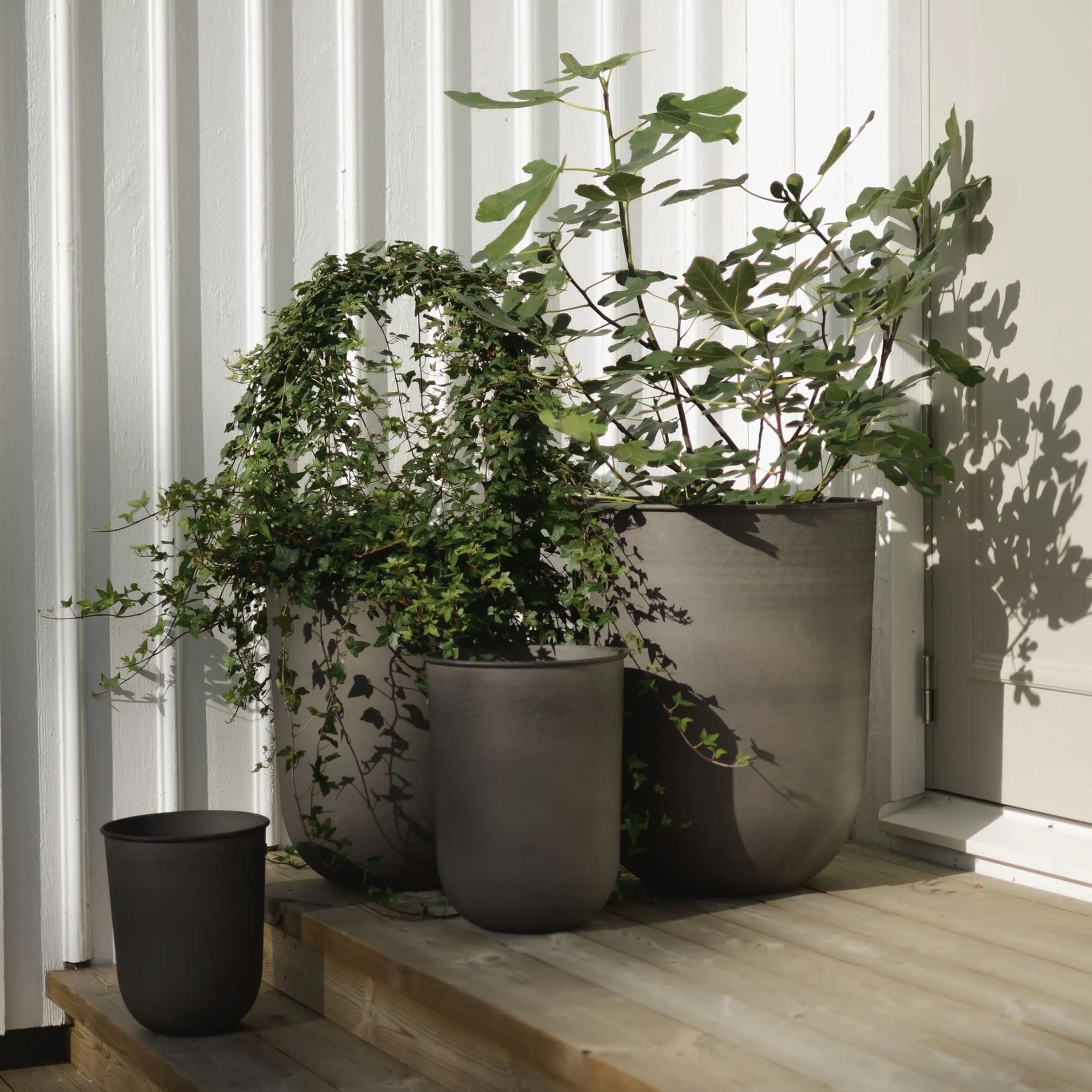 Out Pot Beige Set of 3