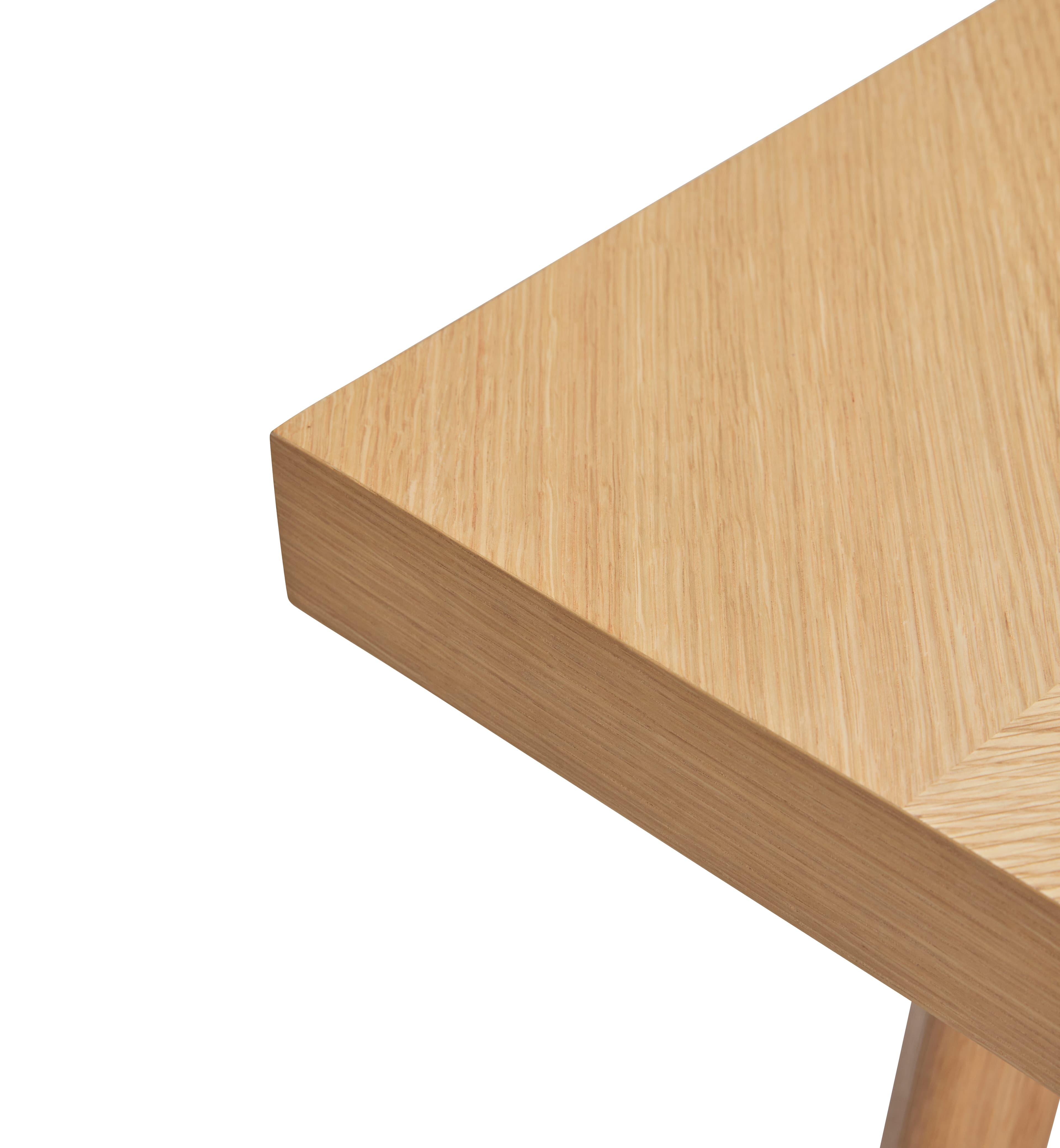 Herringbone Dining Table FSC Oak 160x80