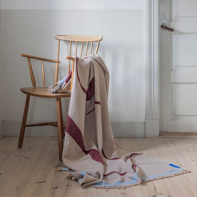 Studio Decke Wein 130x175