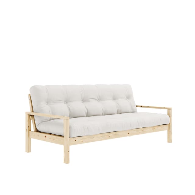 Knob Schlafsofa Natur/Natural 130cm
