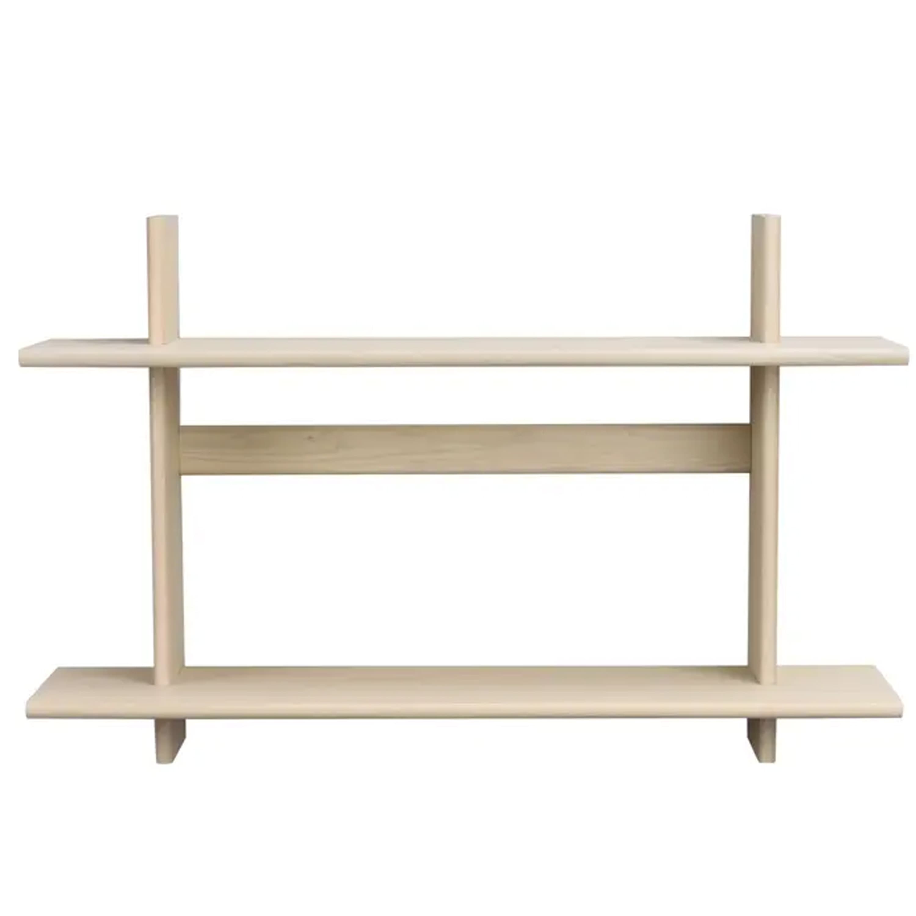 Westlock Wandregal Weiß pigmentierte Eiche 75x48
