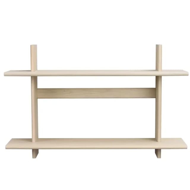 Westlock Wandregal Weiß pigmentierte Eiche 75x48