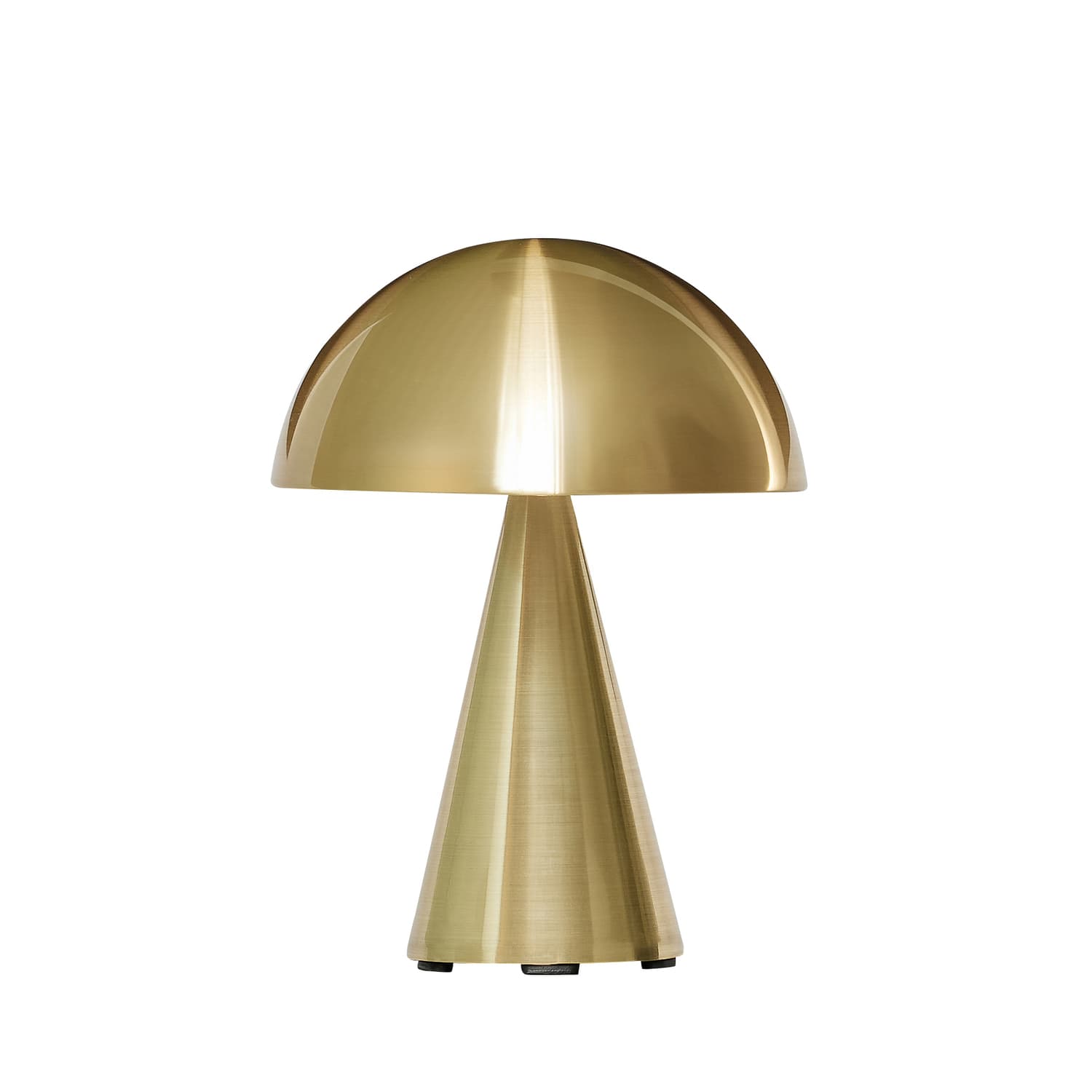 Mush Tragbare Tischlampe Messing 20cm