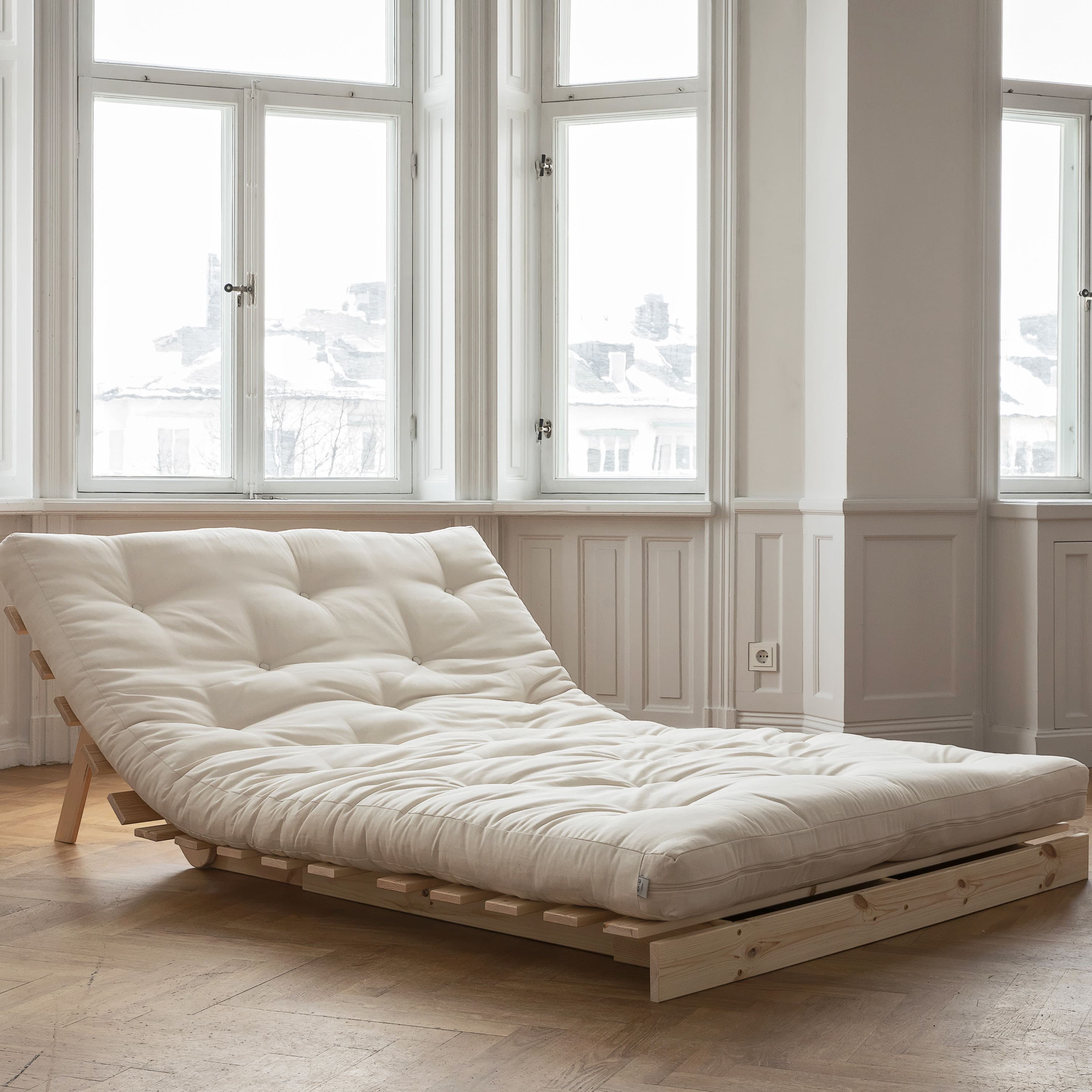 Roots Schlafsofa Natur/Natural 140cm