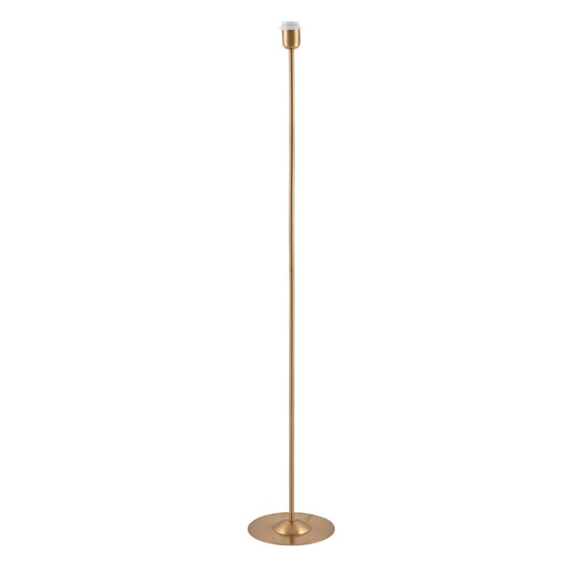 Iris Floor Lamp Base Brushed Brass