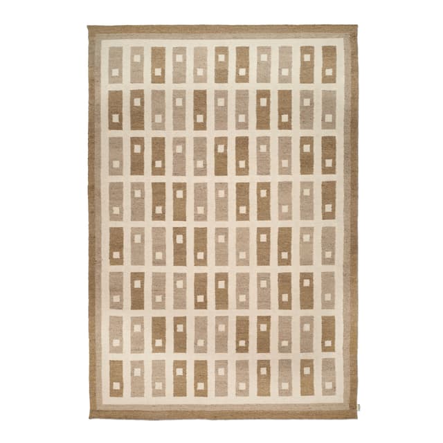 Fyrbo Wollteppich Beige 170x230